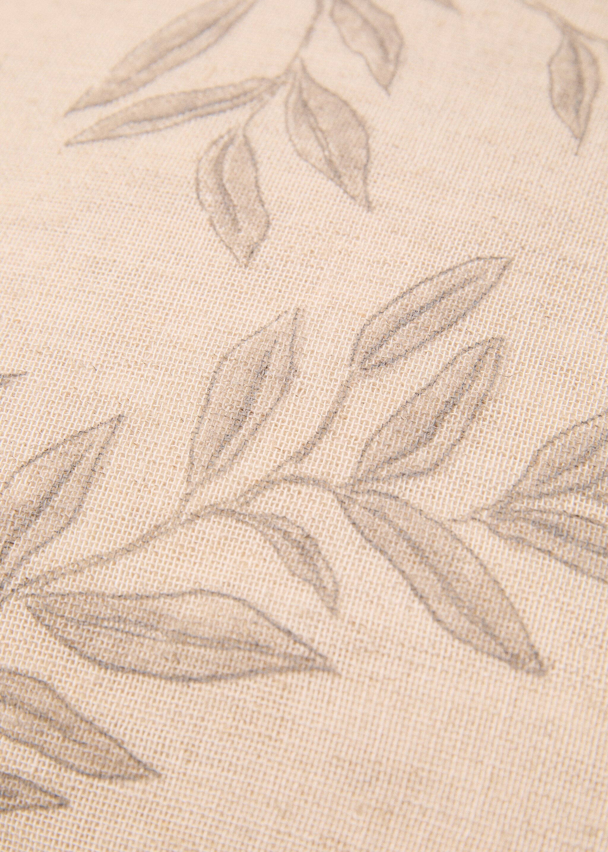 Bavlněný povlak na polštář s květinovým vzorem 50 x 50 cm - Detail zboží 2