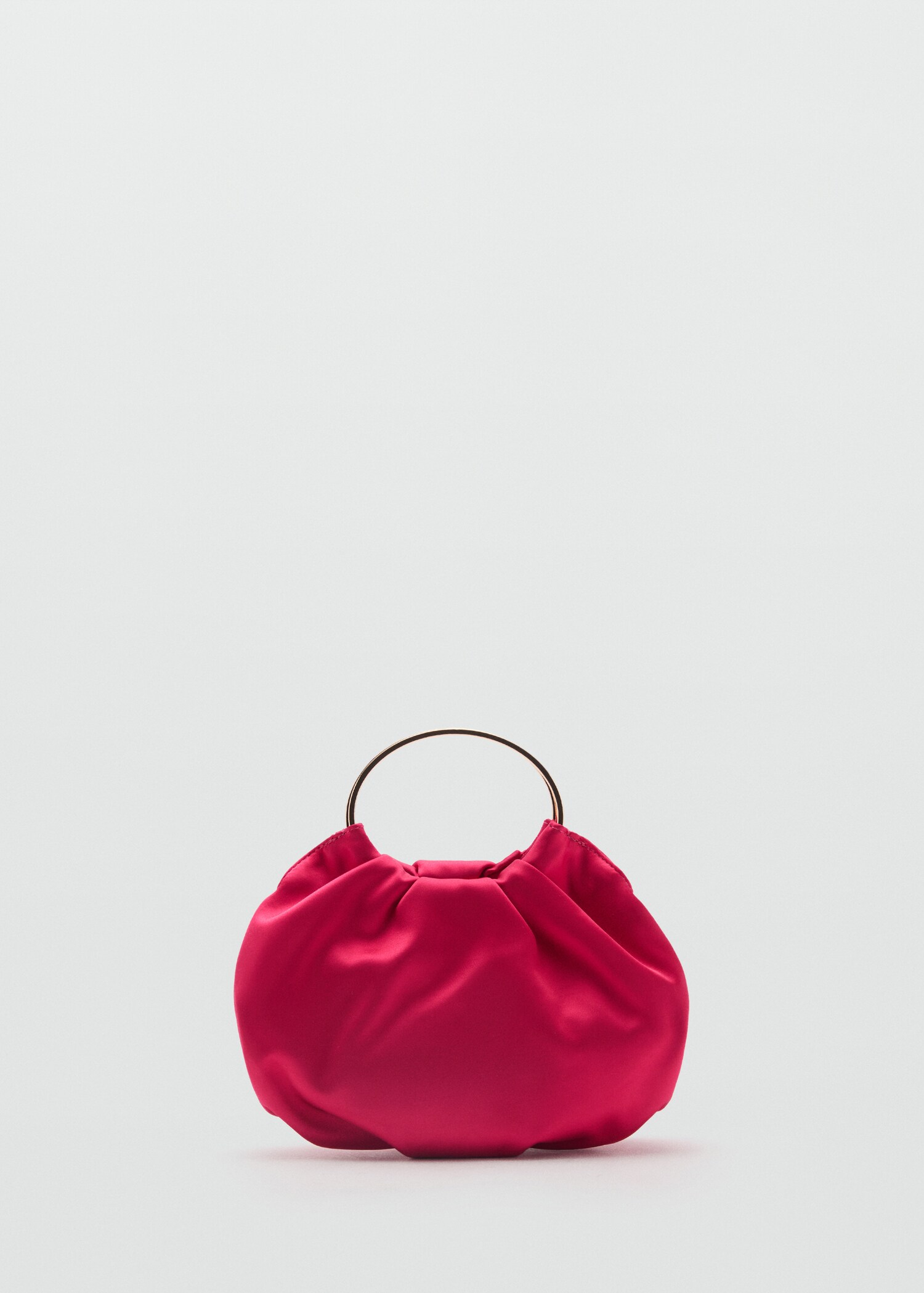 Satin bag with metal ring  - Article without model