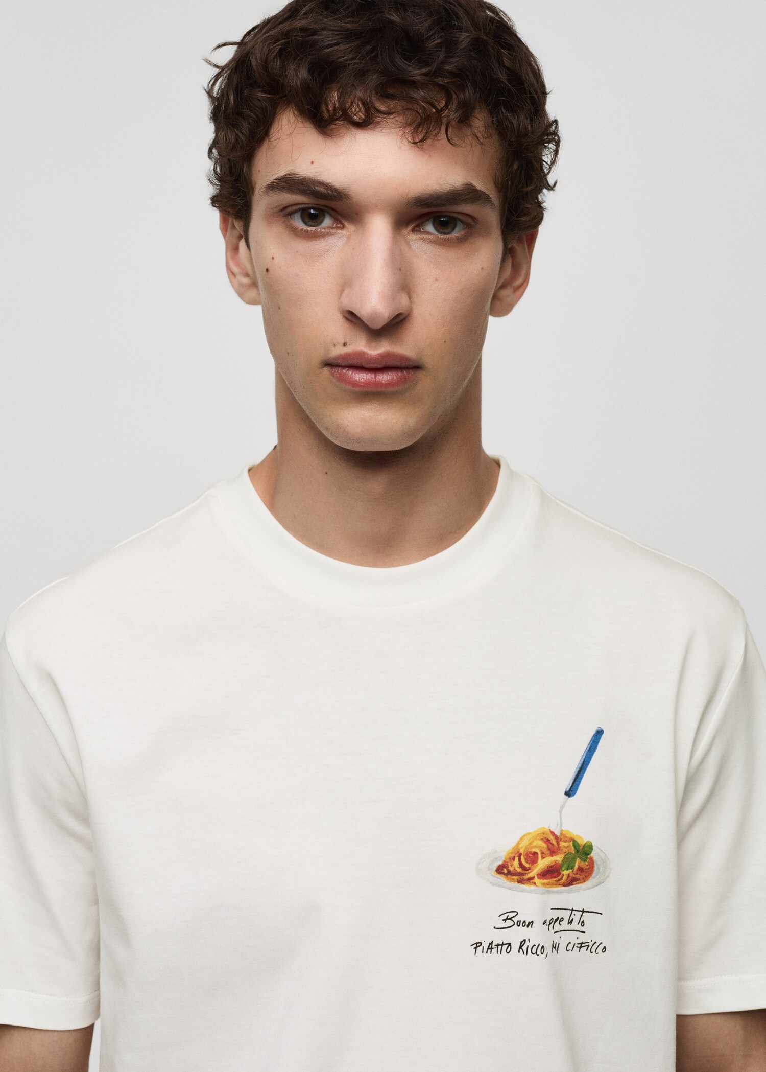 100% cotton printed t-shirt - Details of the article 1