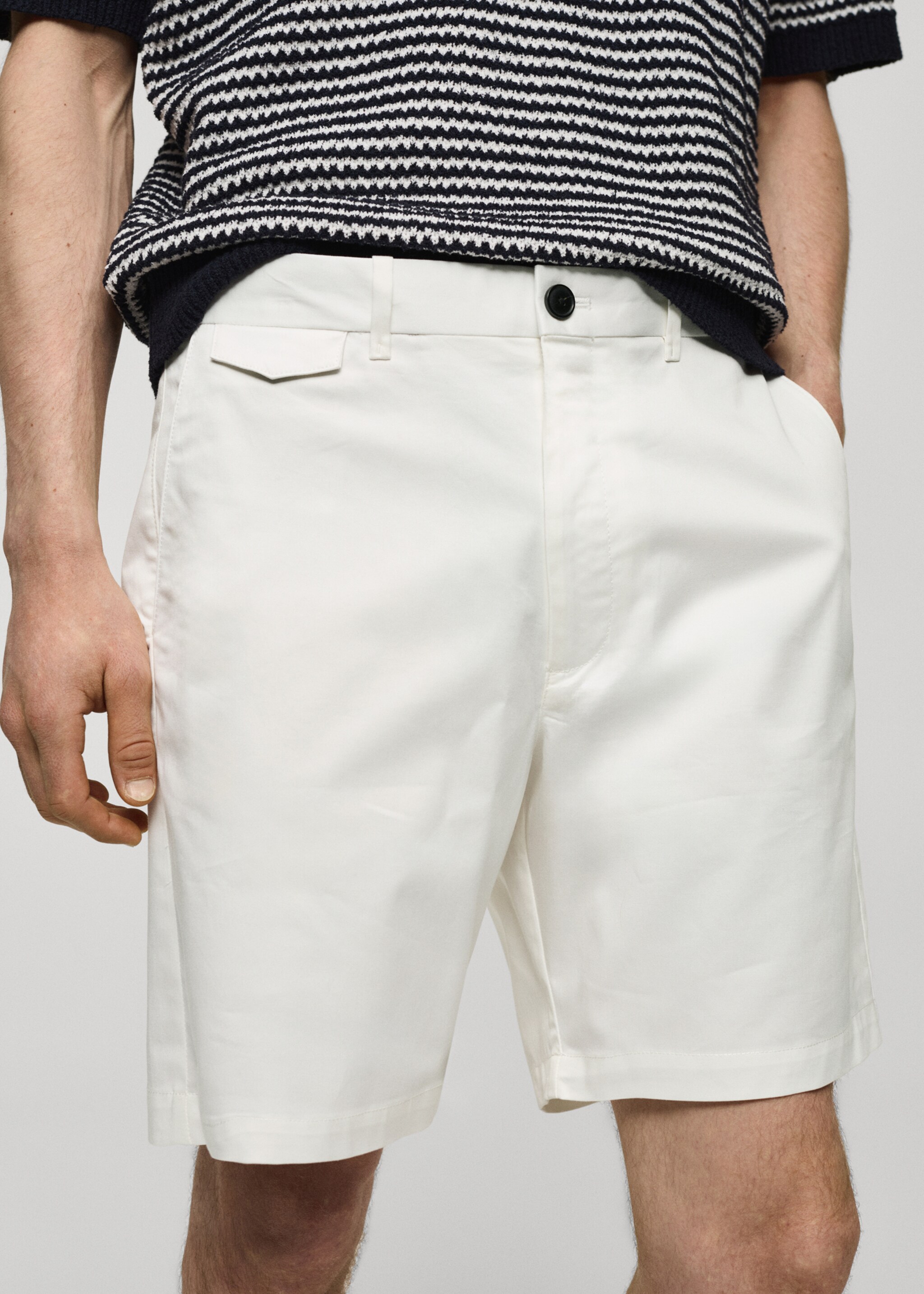 Bermudas slim fit algodón - Detalle del artículo 1