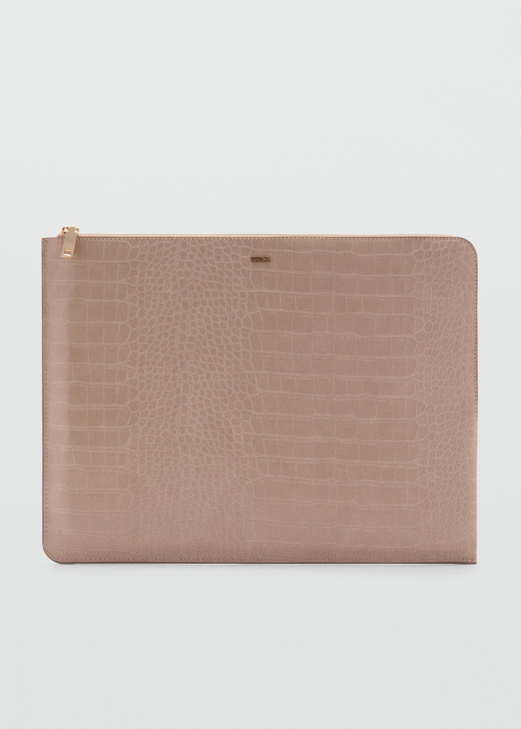 Crocodile effect laptop case Women MANGO Hungary