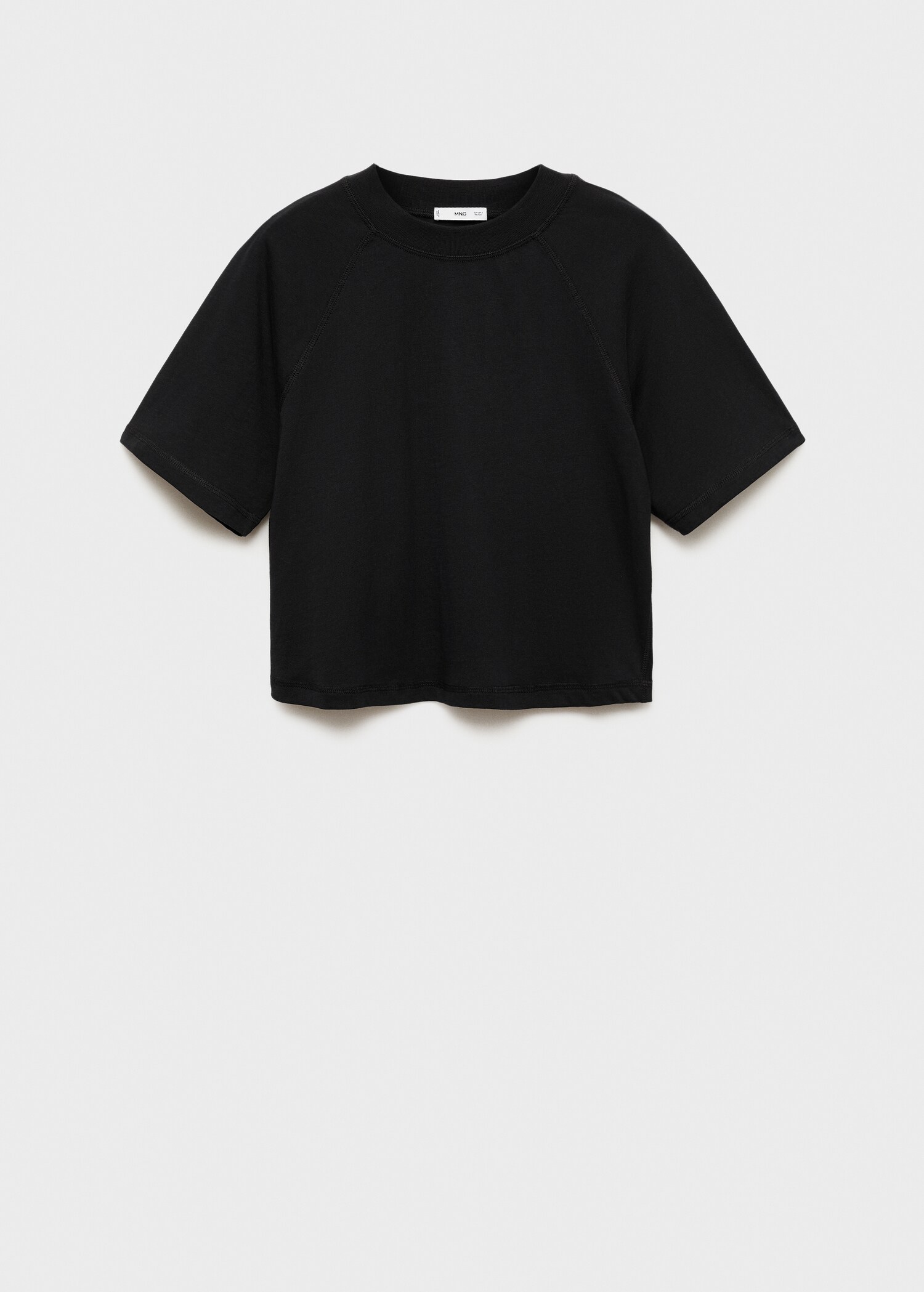 Cotton T-shirt with seams - Article without model