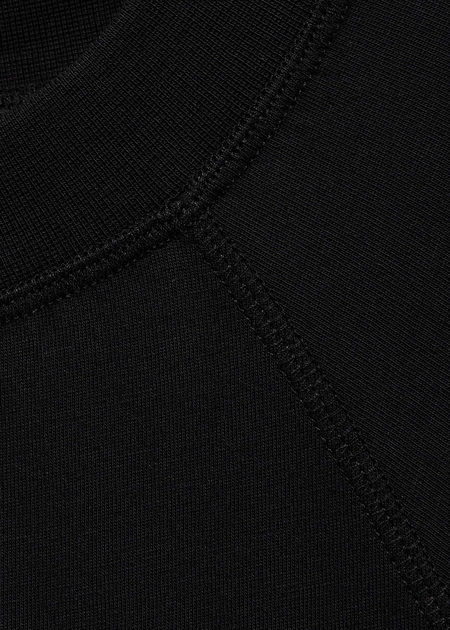 Cotton T-shirt with seams - Details of the article 8