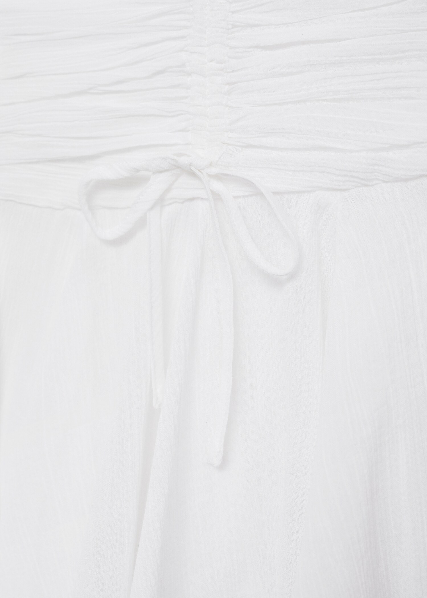 Asymmetrical mini-skirt with bows - Details of the article 8