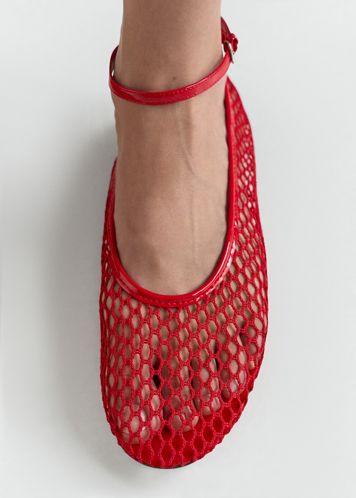 Ballerines maille filet bride boucle - Détail de l'article 9