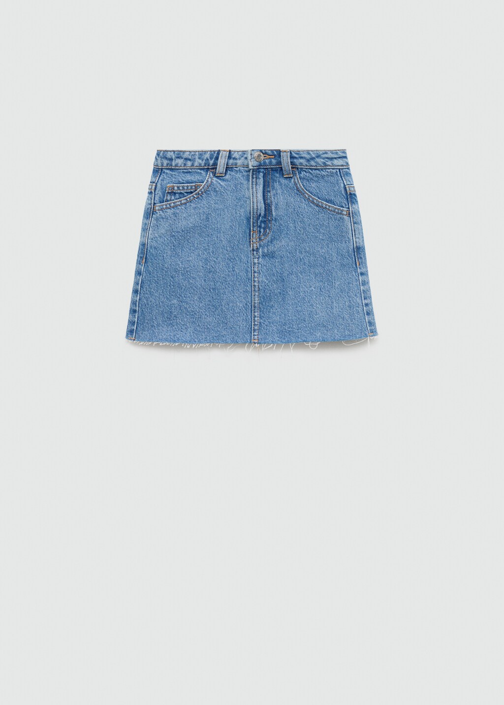 Short denim skirt Kids MANGO USA