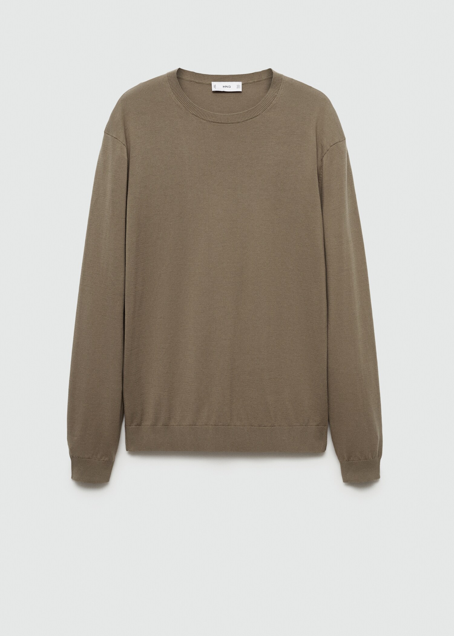 Pull-over 100 % coton maille fine - Article sans modèle