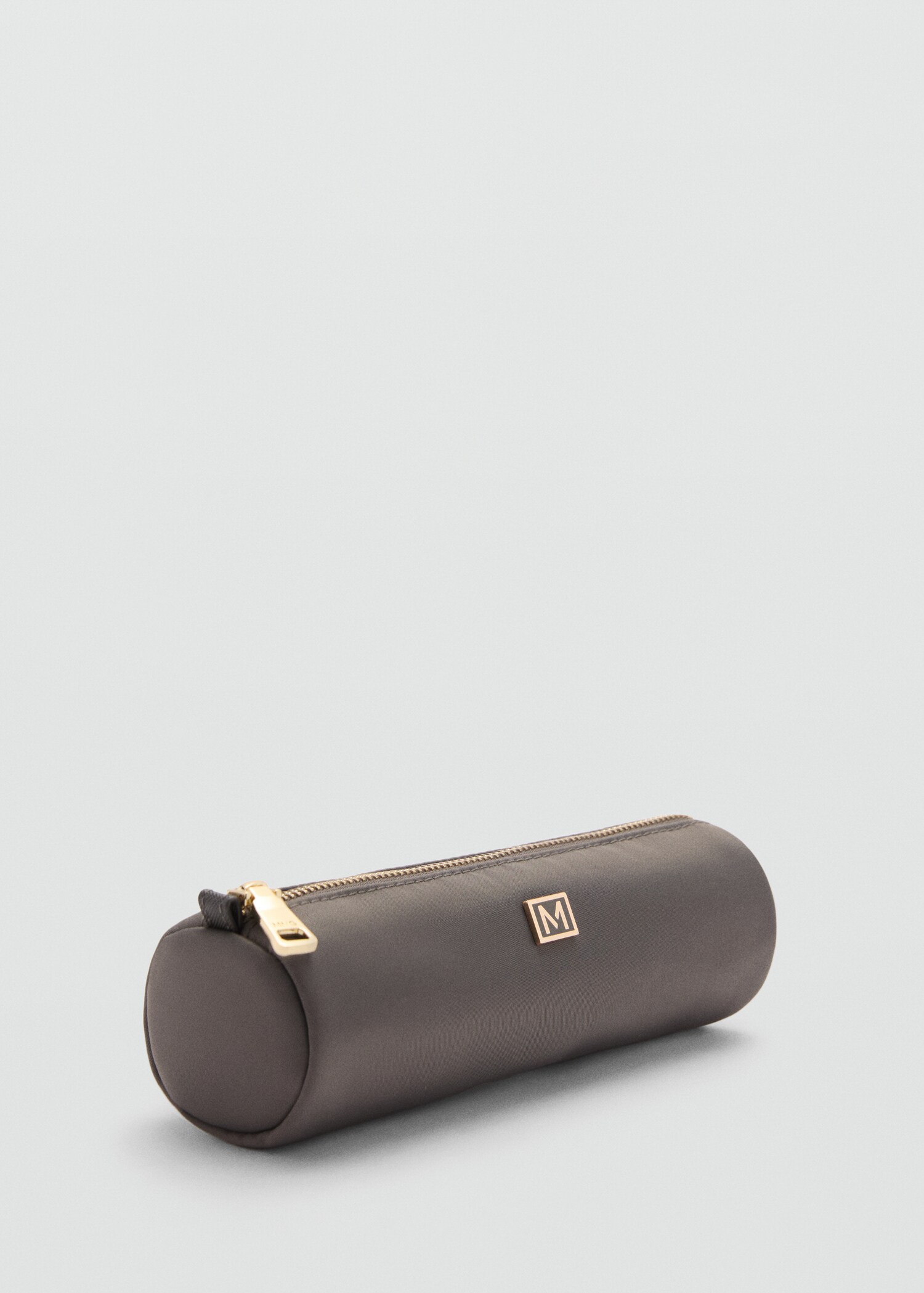 Logo zipped pencil case - Medium plane