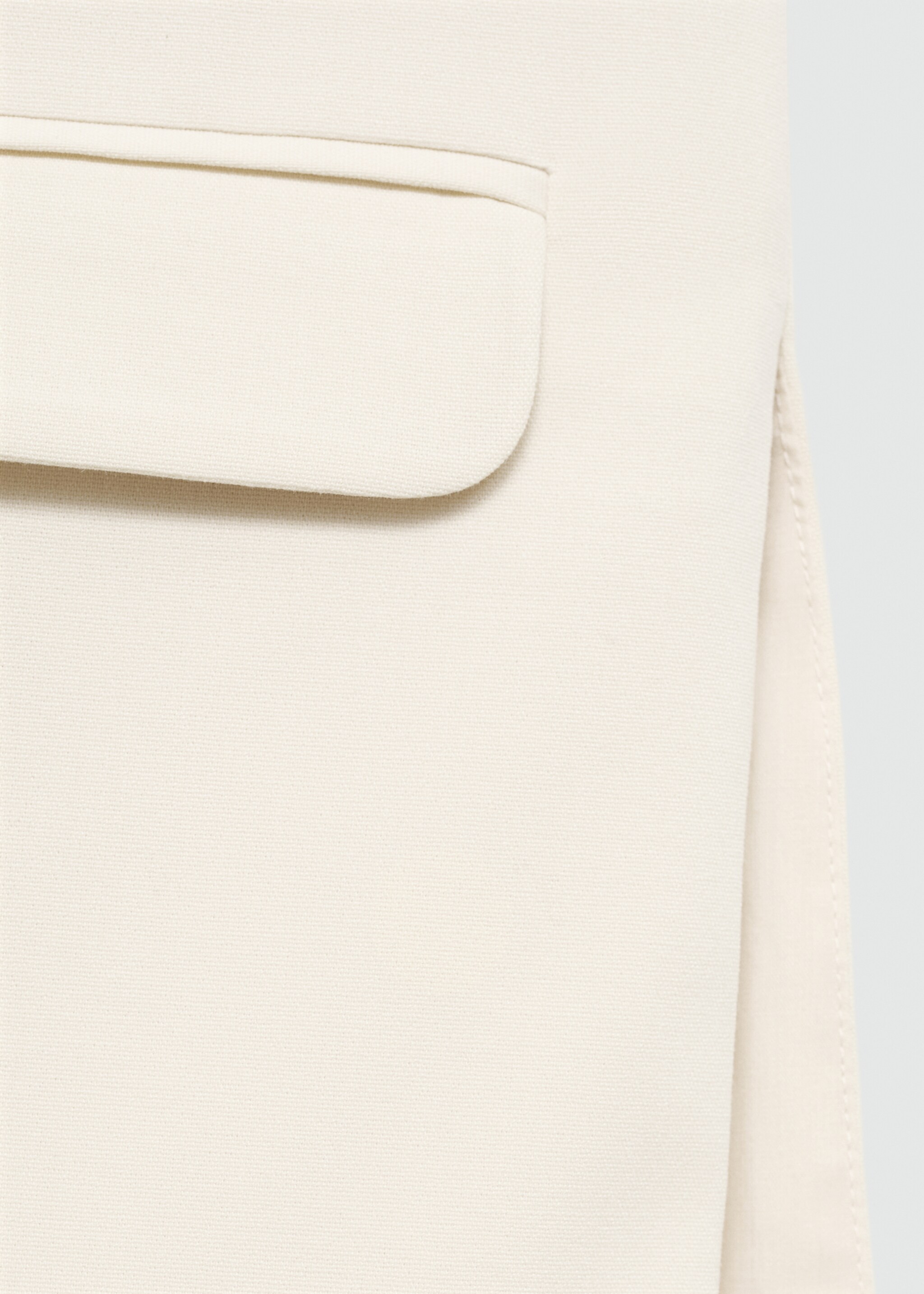 Long gilet with openings - Details of the article 0