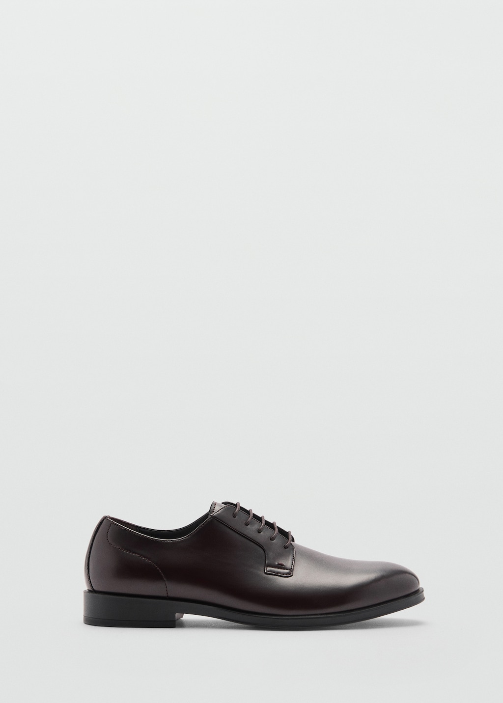 Mango Anzugschuhe mit Ledereffekt
