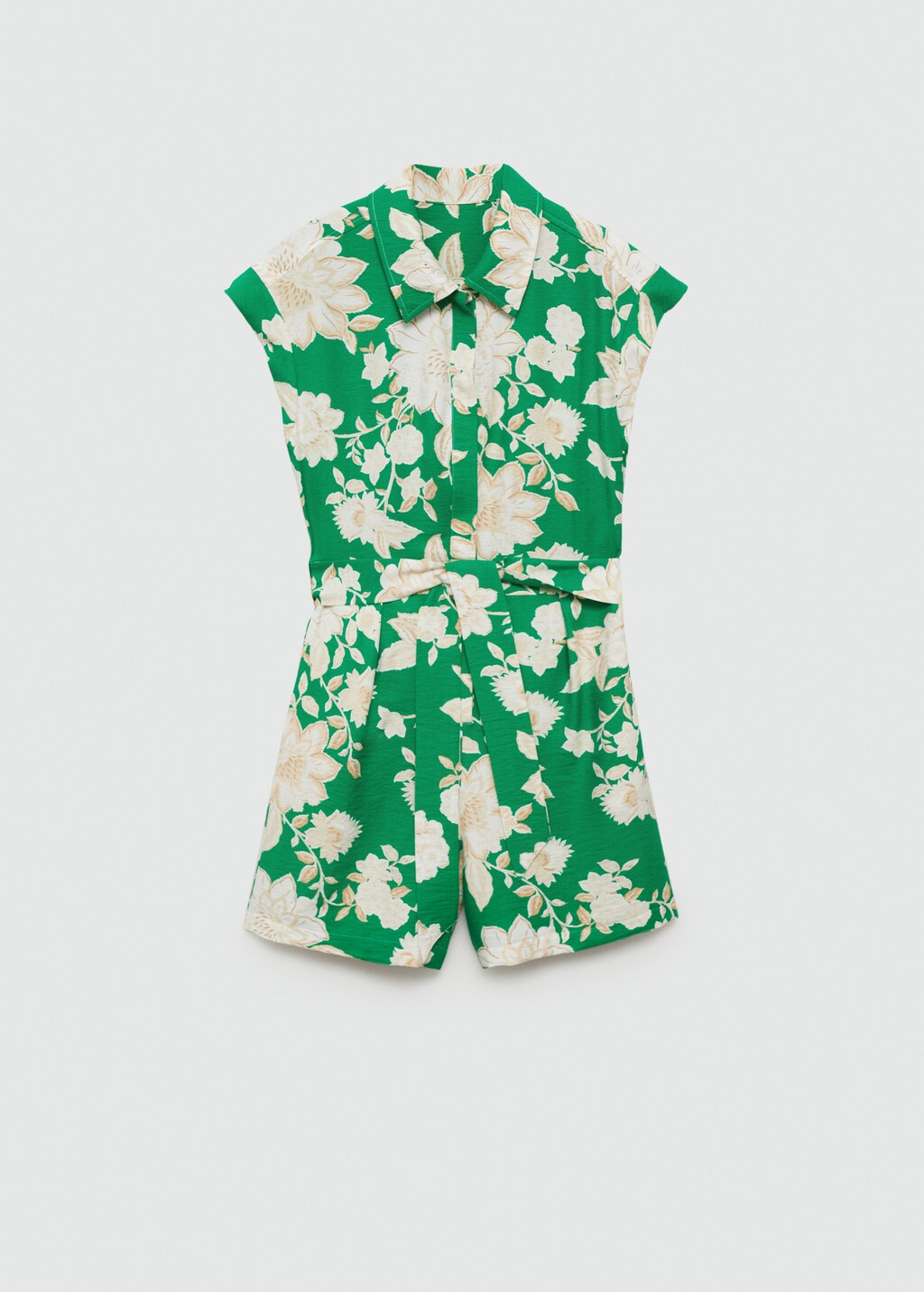 Mango Flower short jumpsuit