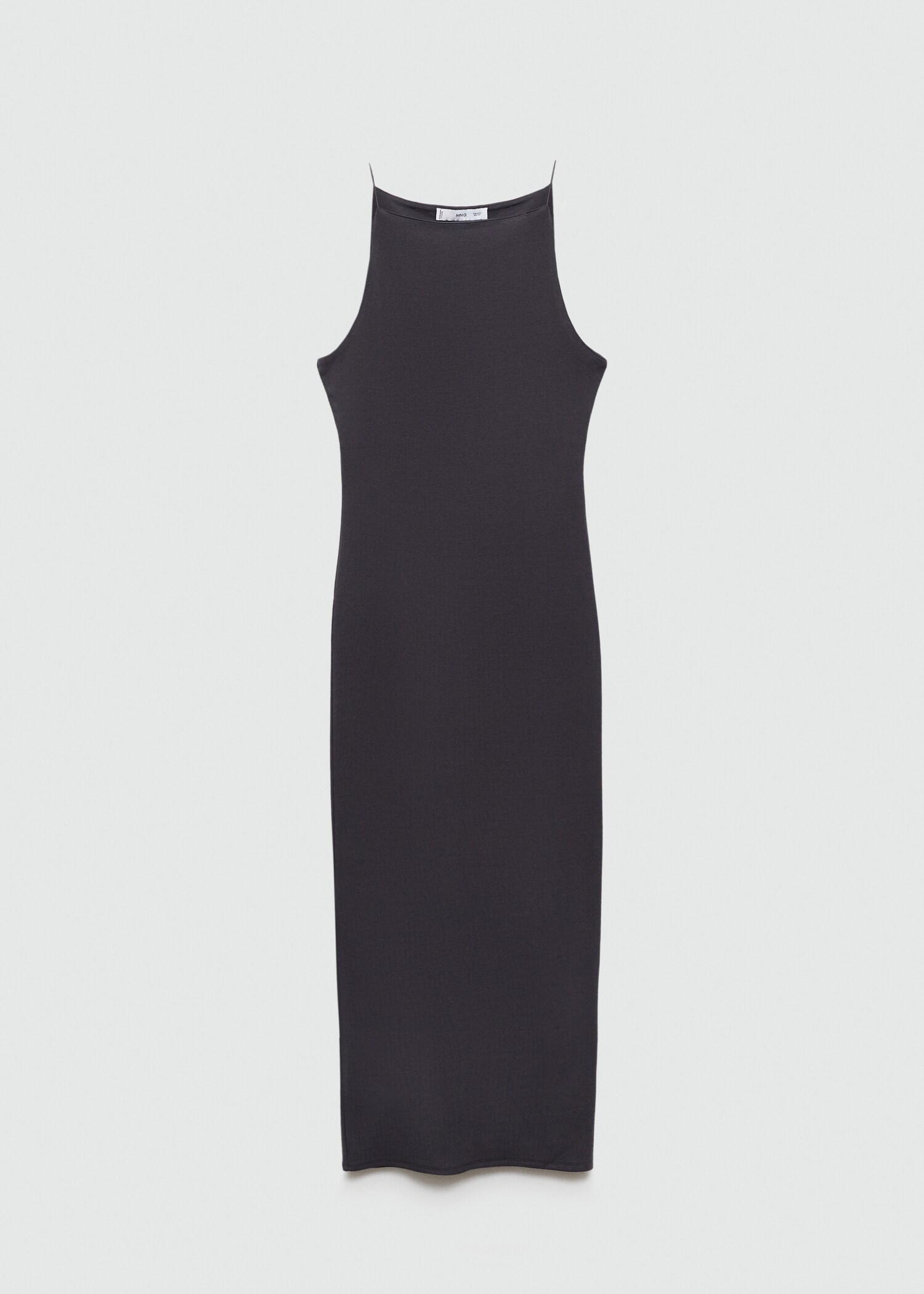 Fitted halter-neck dress - Article without model