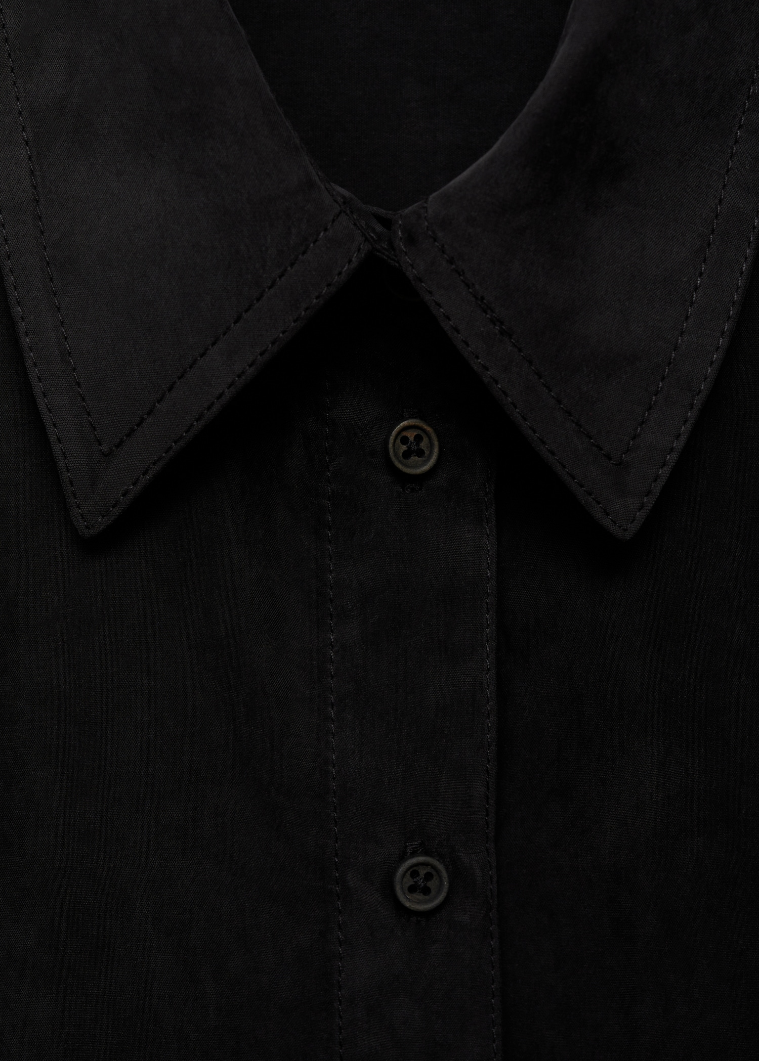 Short-sleeved cupro shirt - Details of the article 8