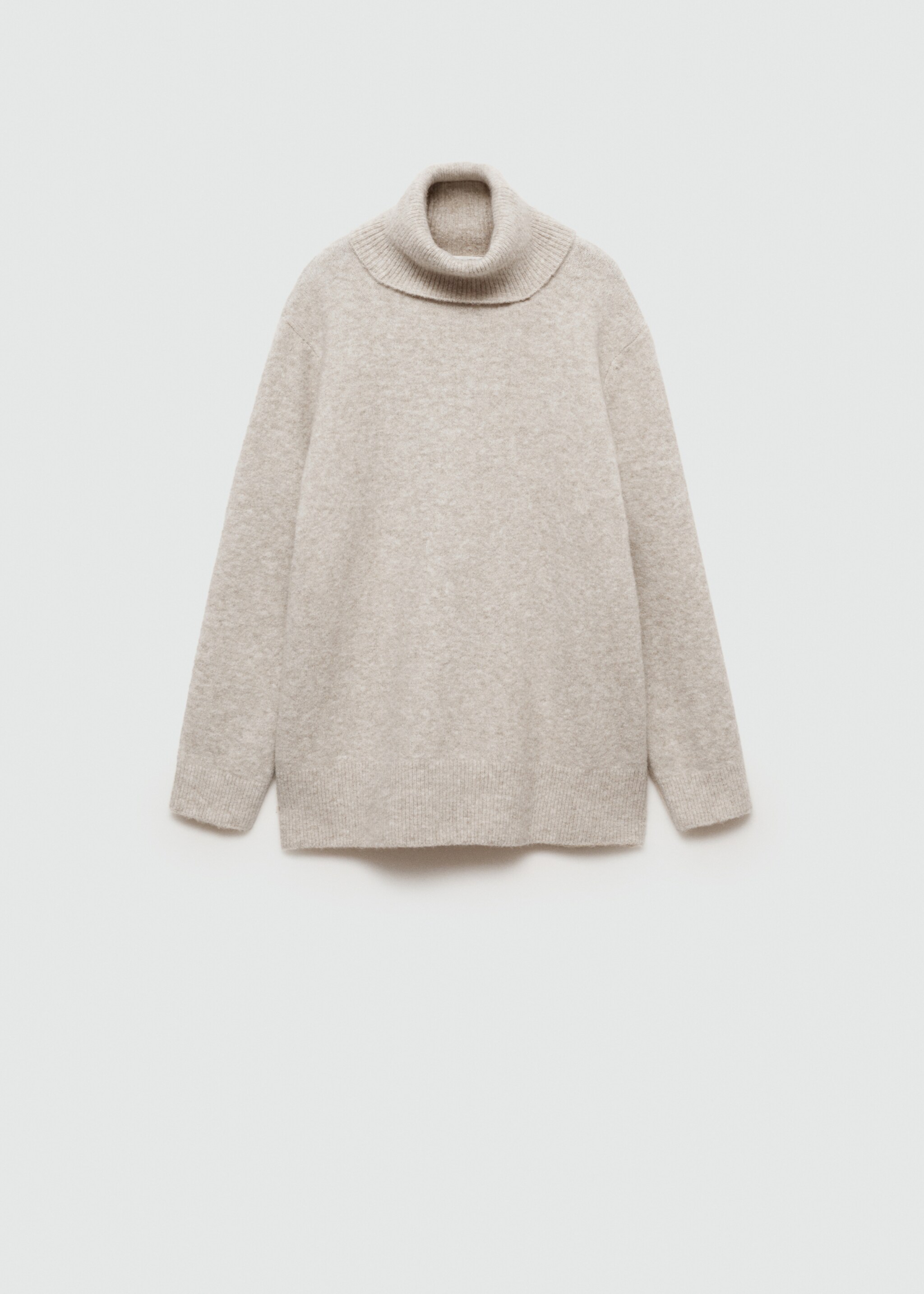 Turtleneck knit sweater - Article without model