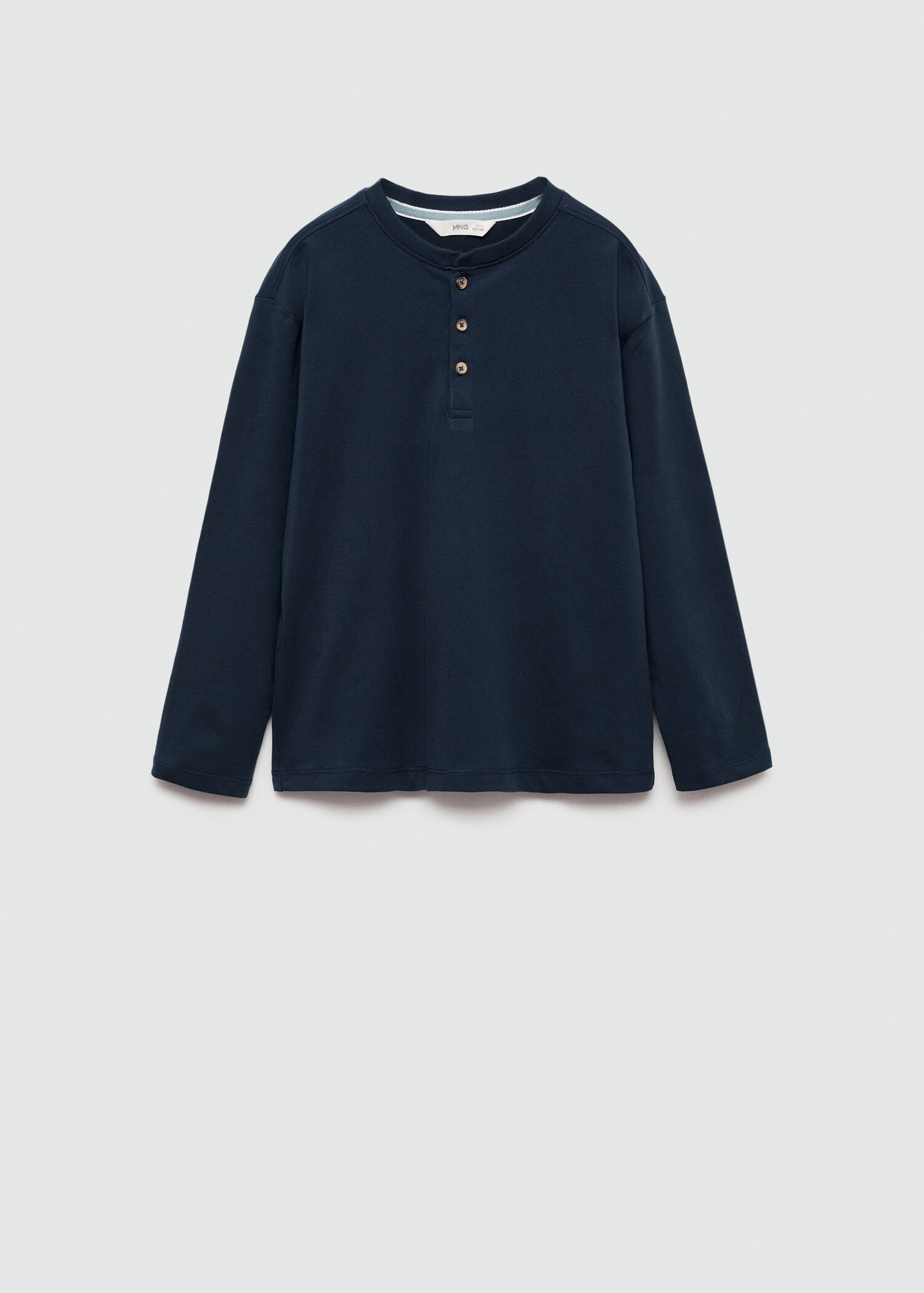 Long sleeve cotton t-shirt - Article without model