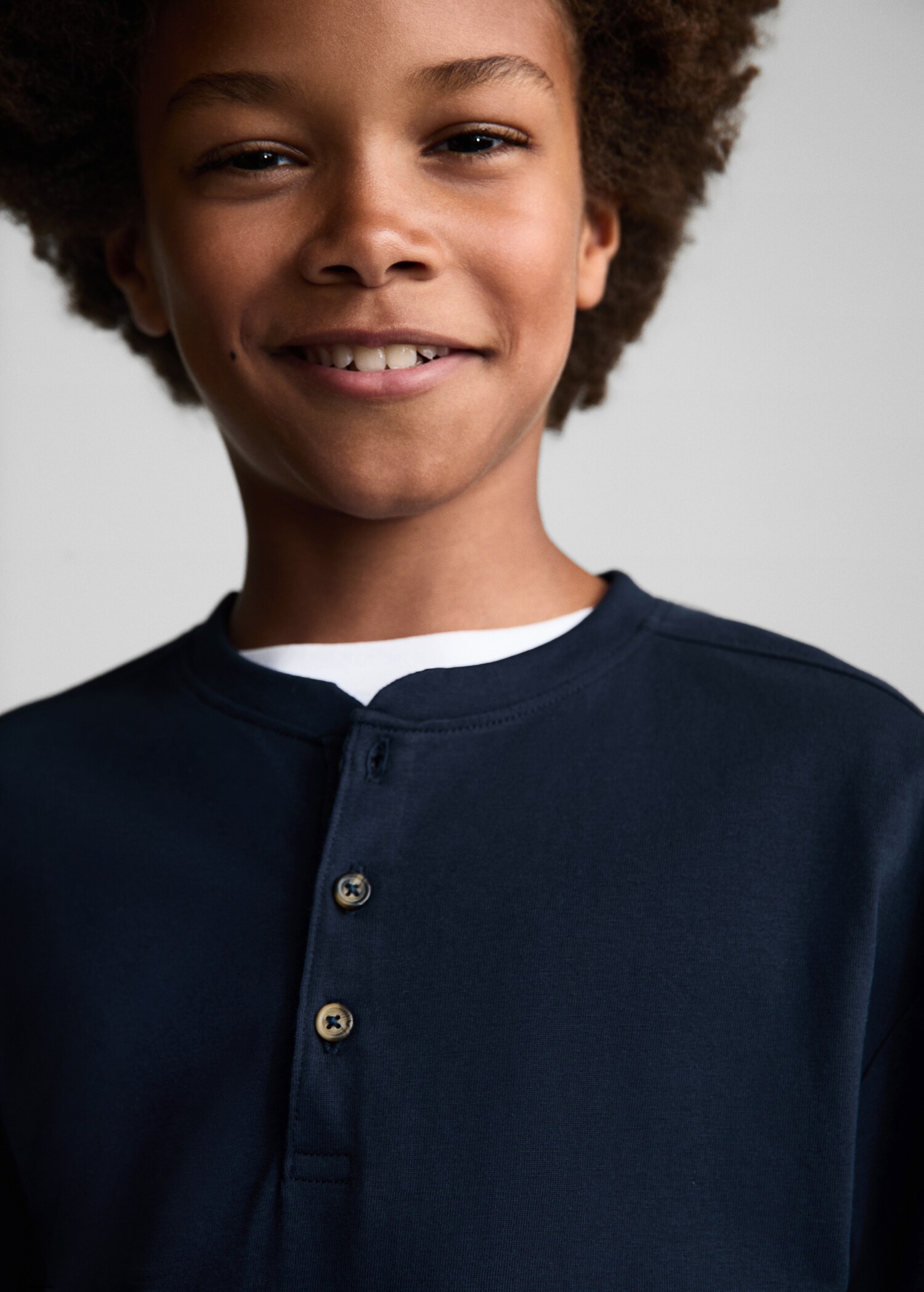 Long sleeve cotton t-shirt - Details of the article 1