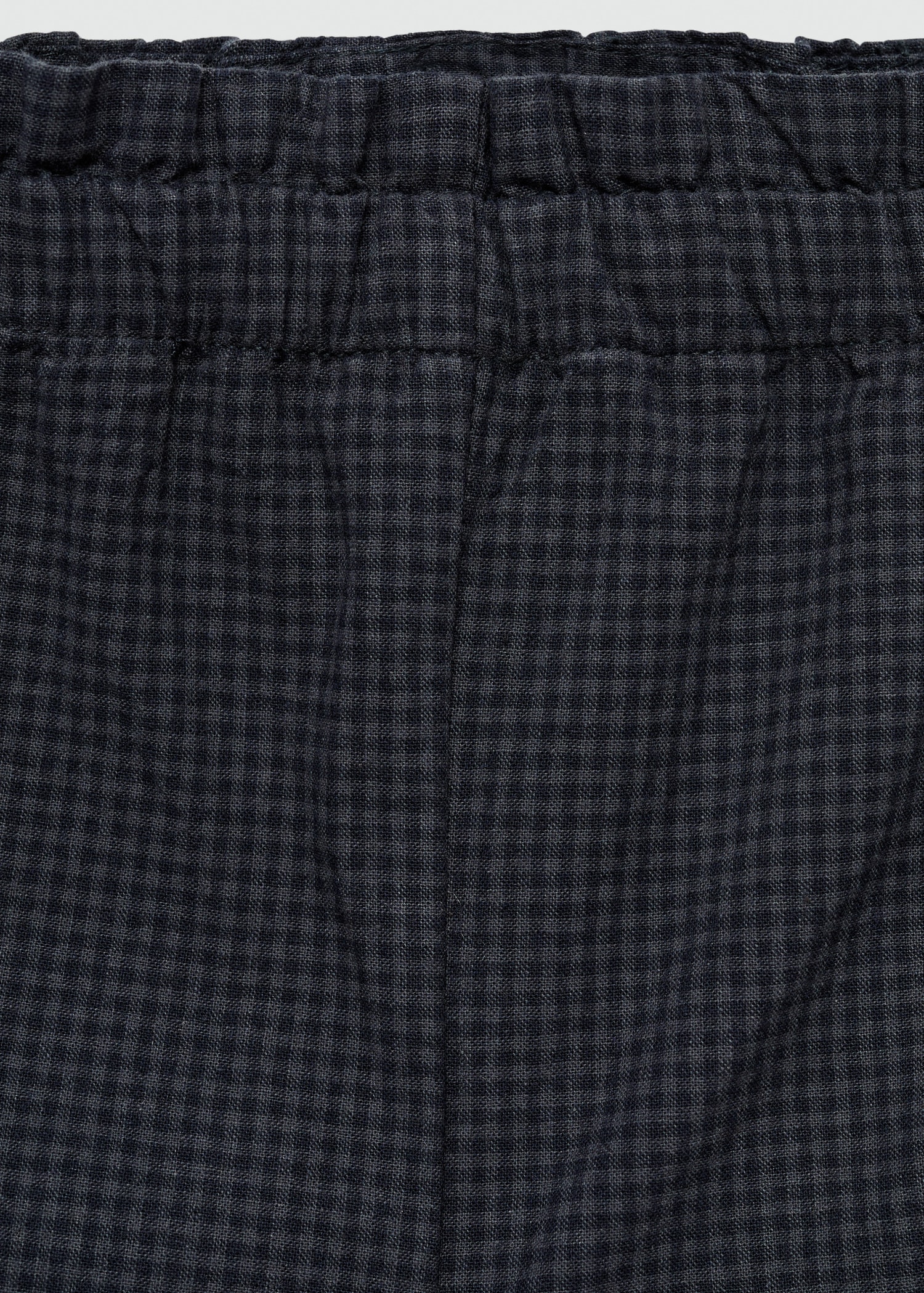 Straight checked trousers - Details of the article 8