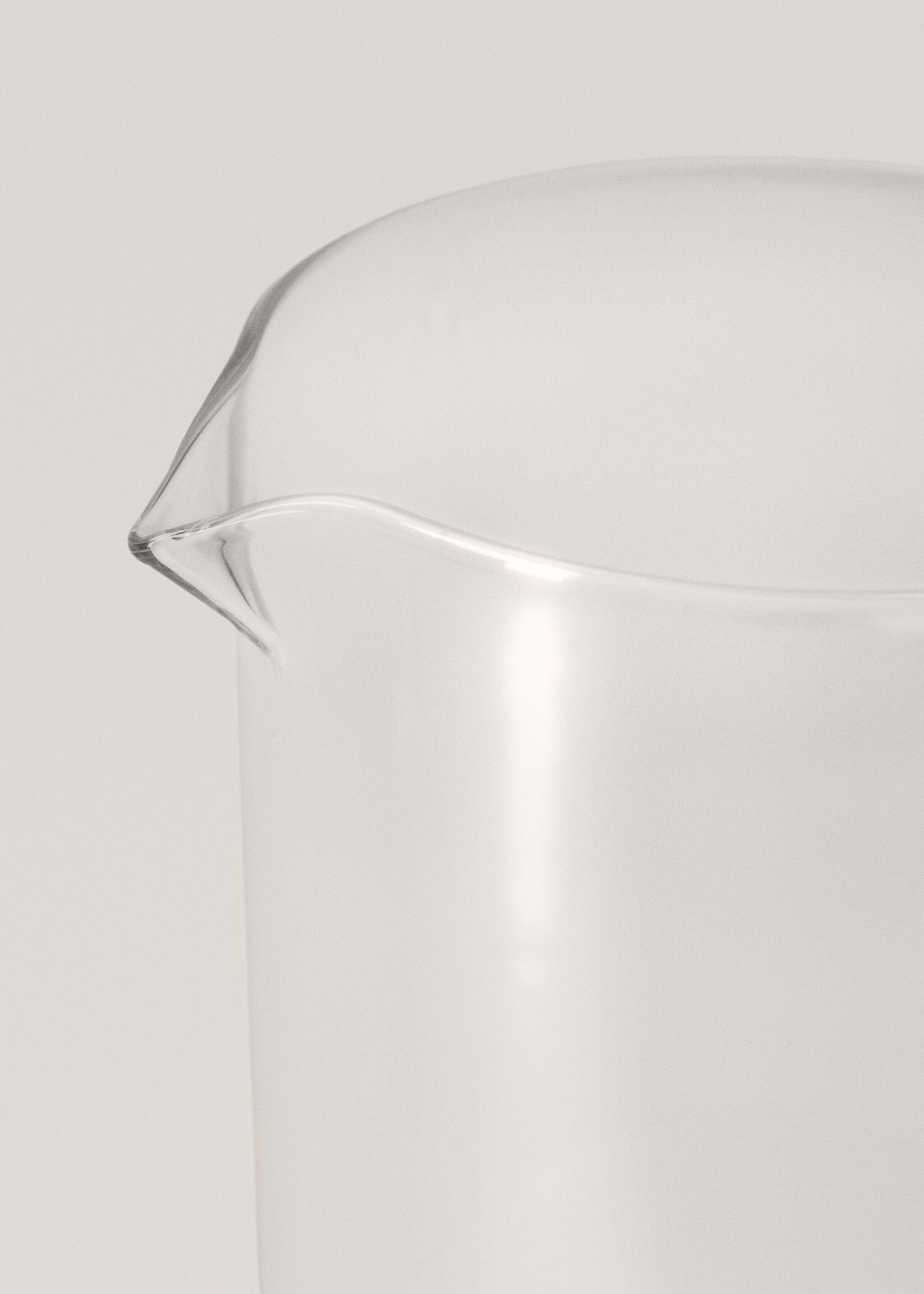 Mittelgroßer Borosilikat-Krug mit Henkel - Detail des Artikels 1