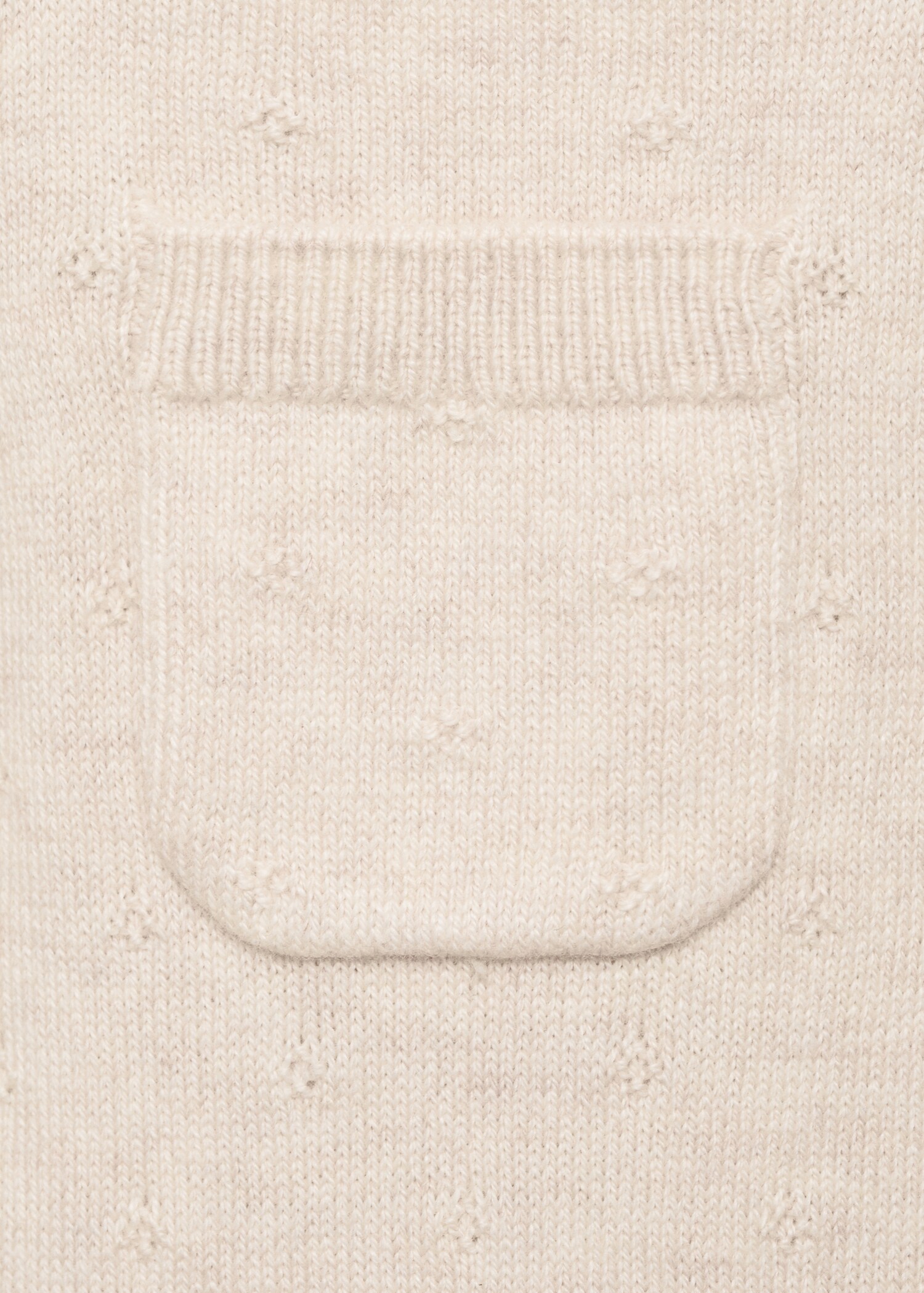 Pocket knitted one-piece suit - Details of the article 0