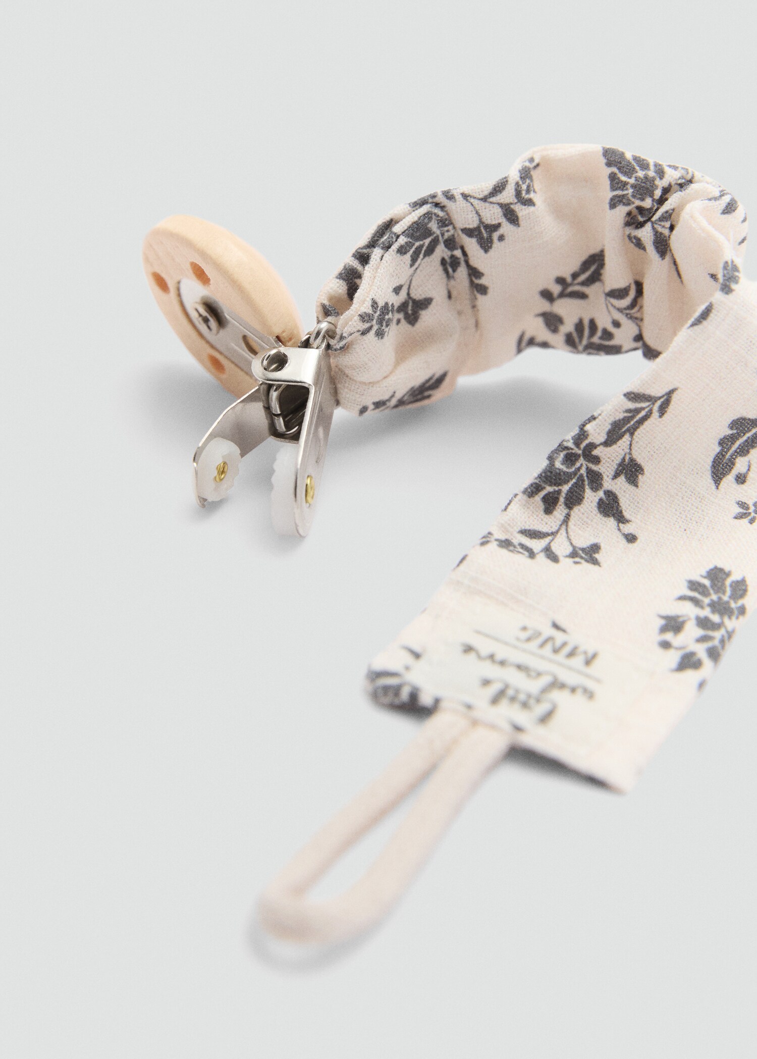 Printed brooch pacifier holder - Medium plane