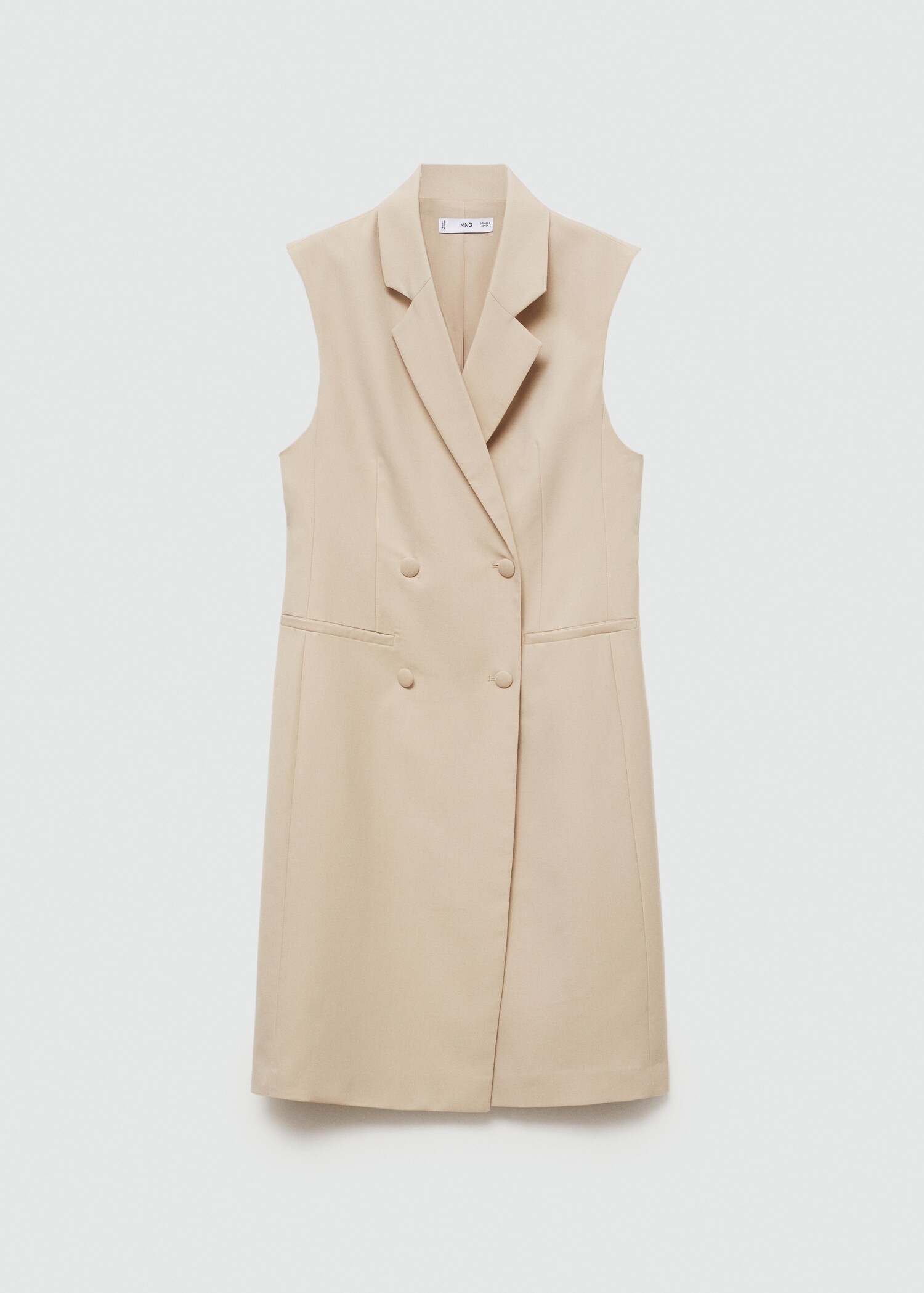 Long buttoned waistcoat - Article without model