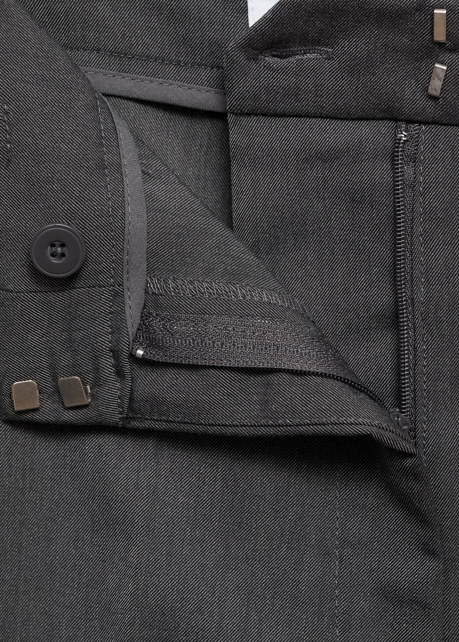Straight-fit pleated trousers - Details of the article 8