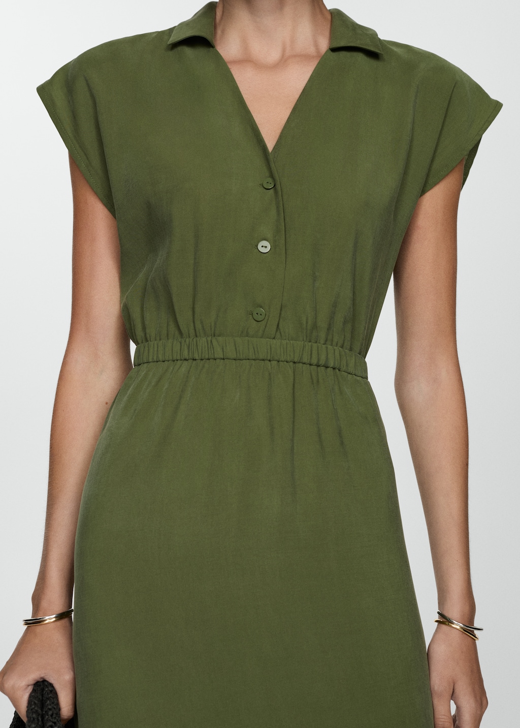 Robe boutonnée mango best sale
