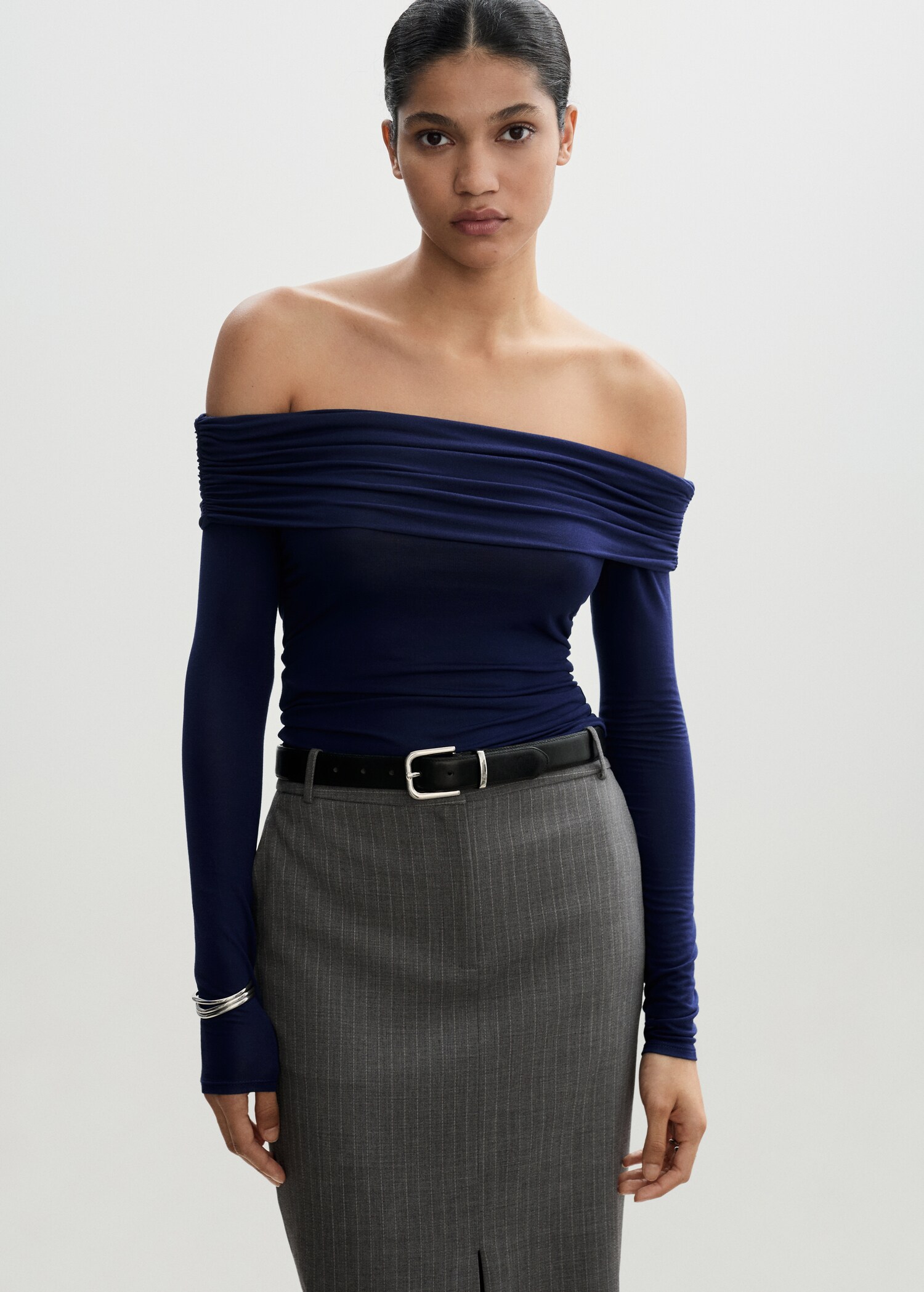 Off shoulders T-shirt - Medium plane