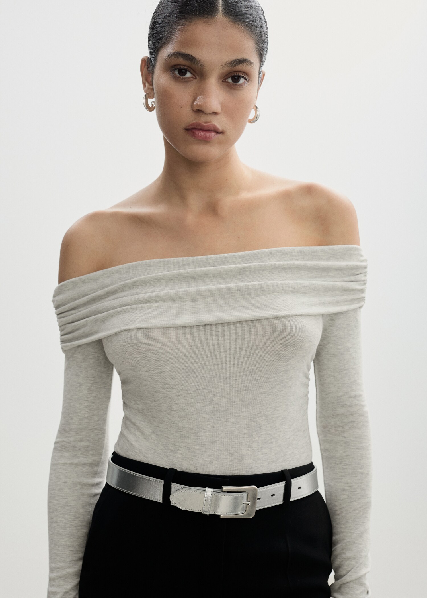Off shoulders T-shirt - Medium plane