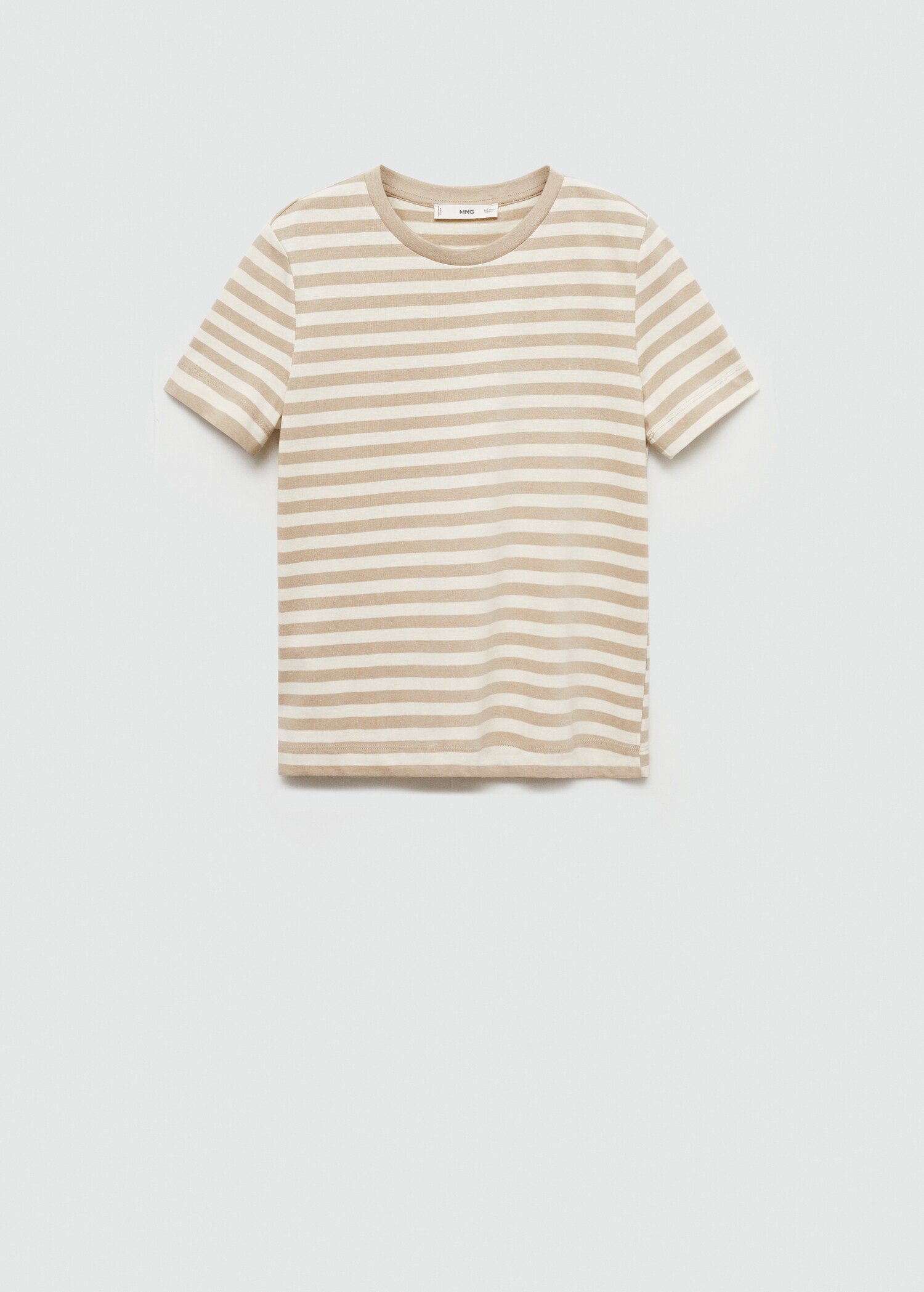 Gestreiftes Baumwoll-Shirt - Artikel ohne Model