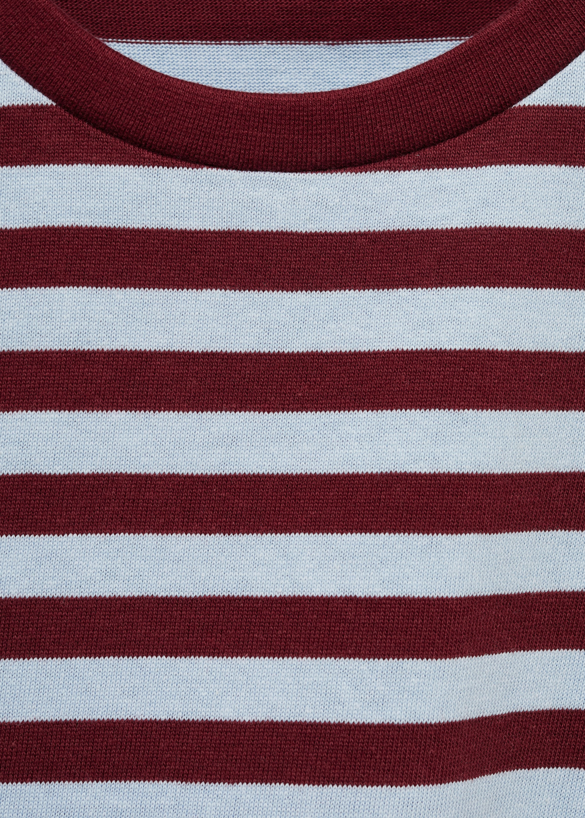 Striped cotton T-shirt