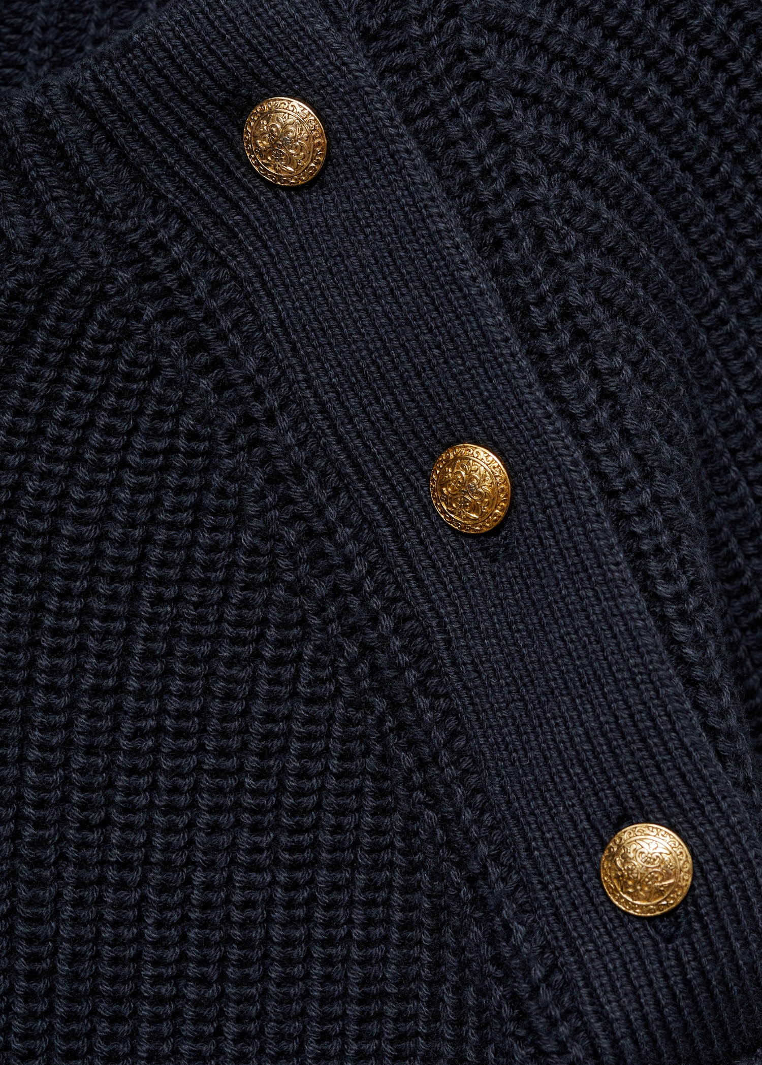 Buttons detail knit sweater - Details of the article 8