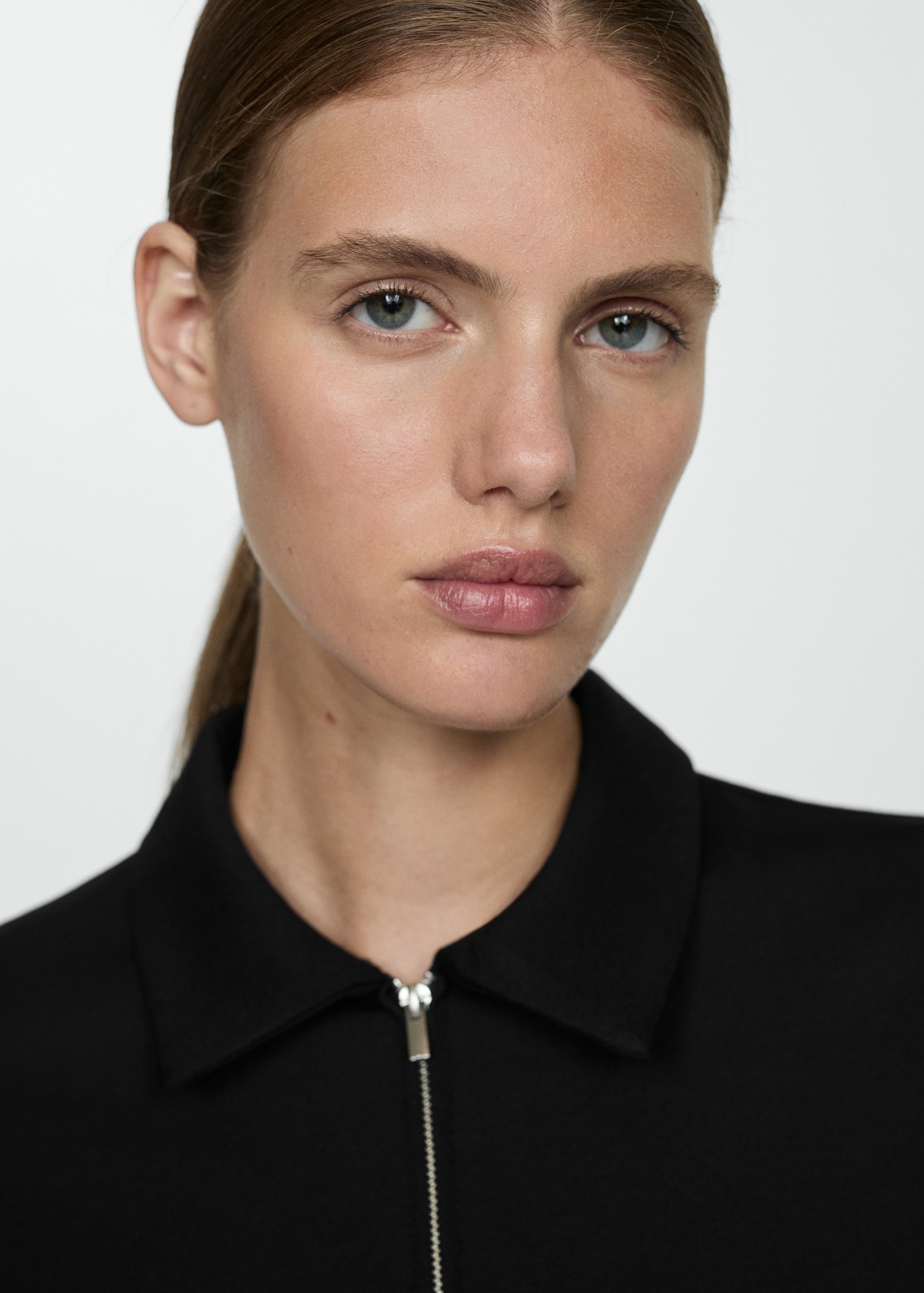 Polo neck Dress With Pockets Women MANGO Thailand polo-neck-dress-with-pockets-women-mango-thailand