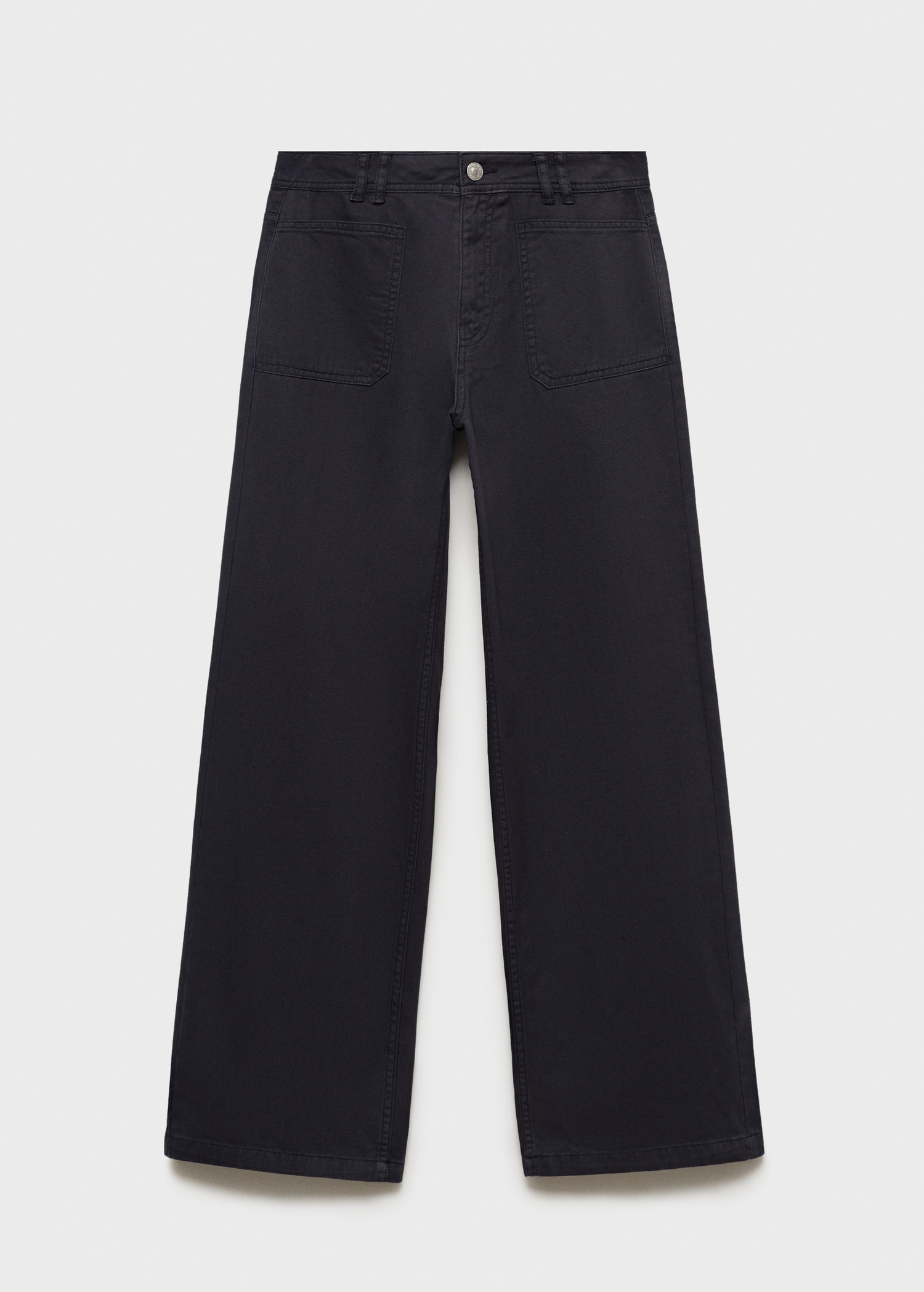 Pockets straight trousers - Article without model