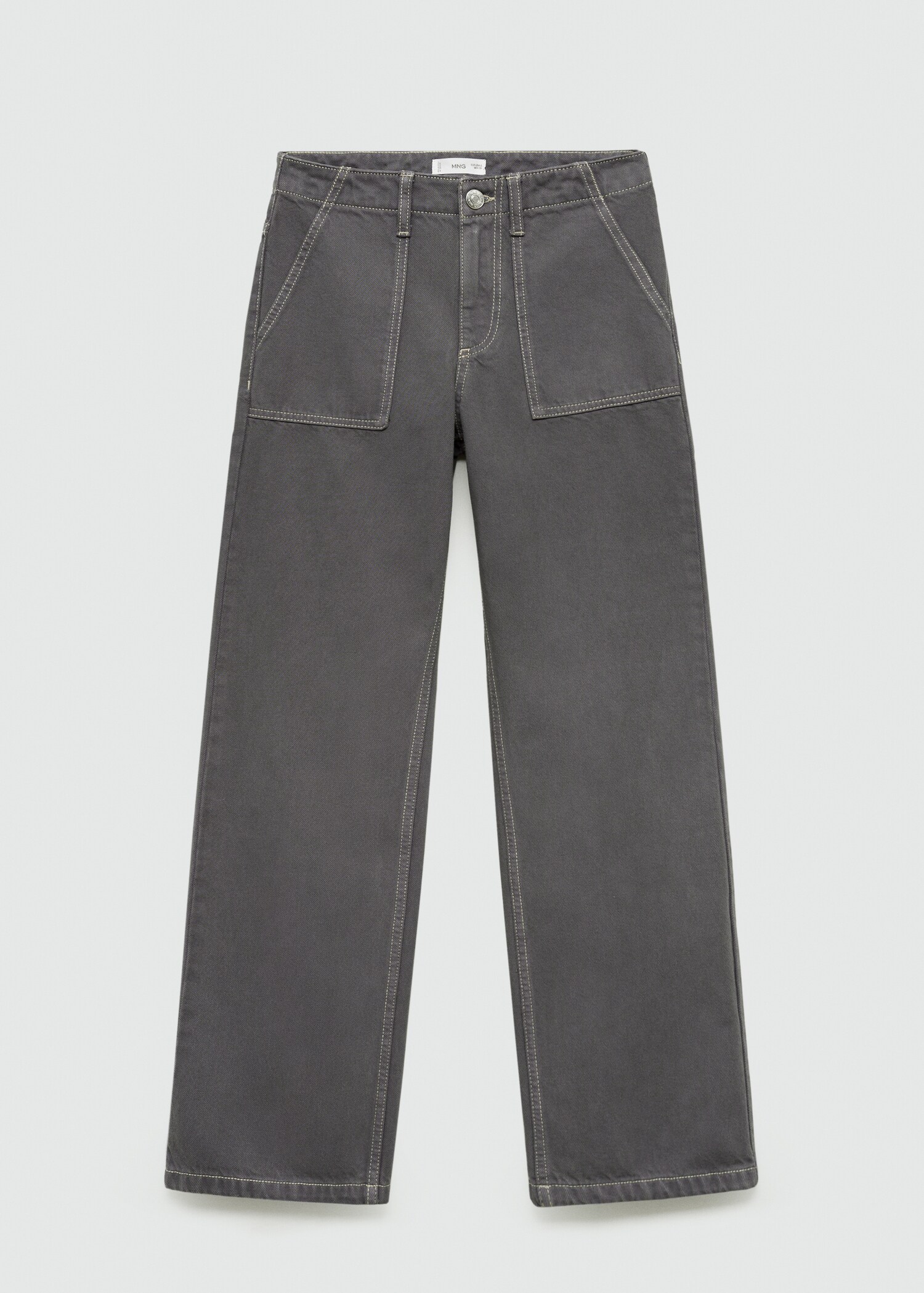 Pantalons rectes butxaques - Article sense model