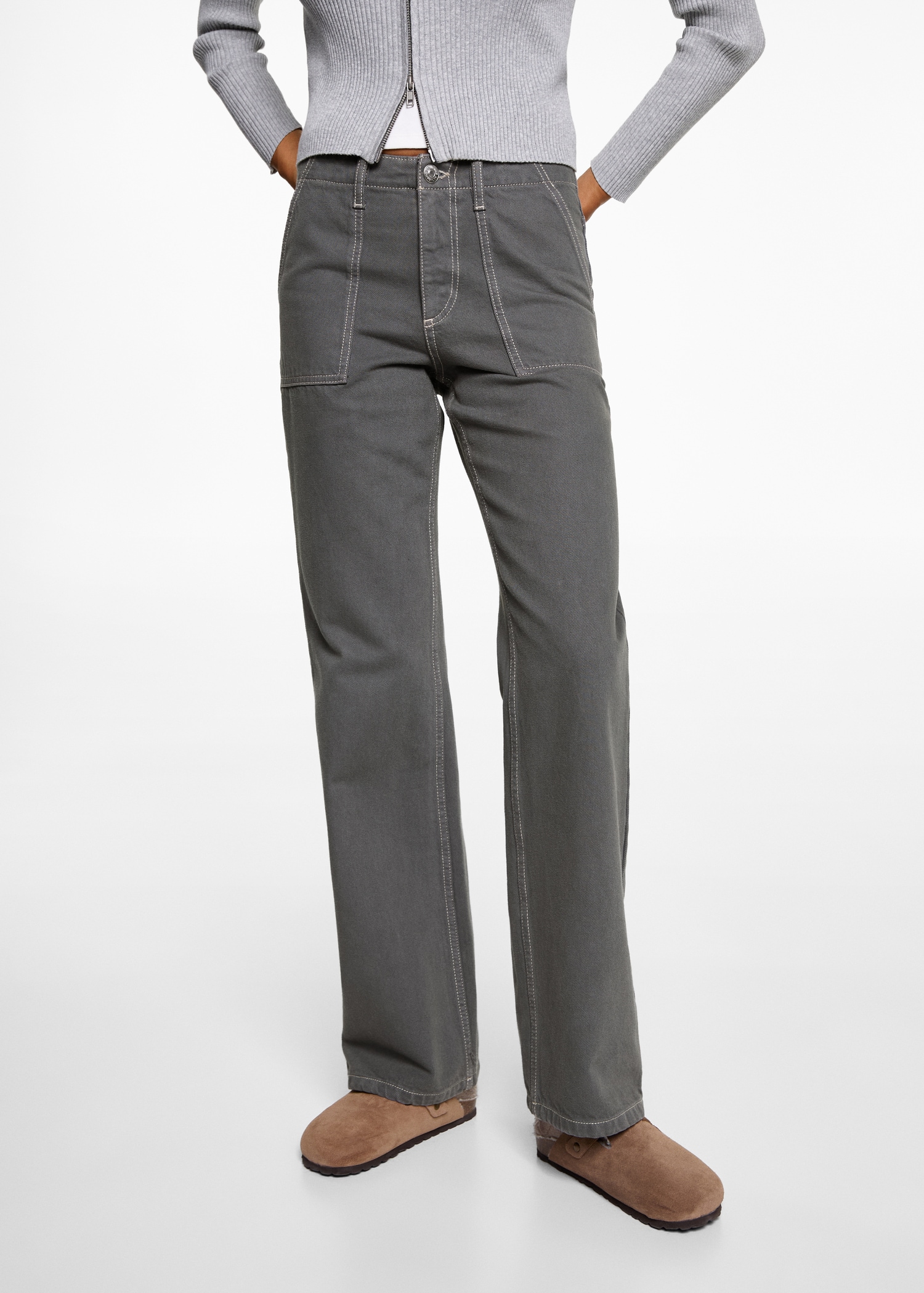 Pantalons rectes butxaques - Detall de l'article 6
