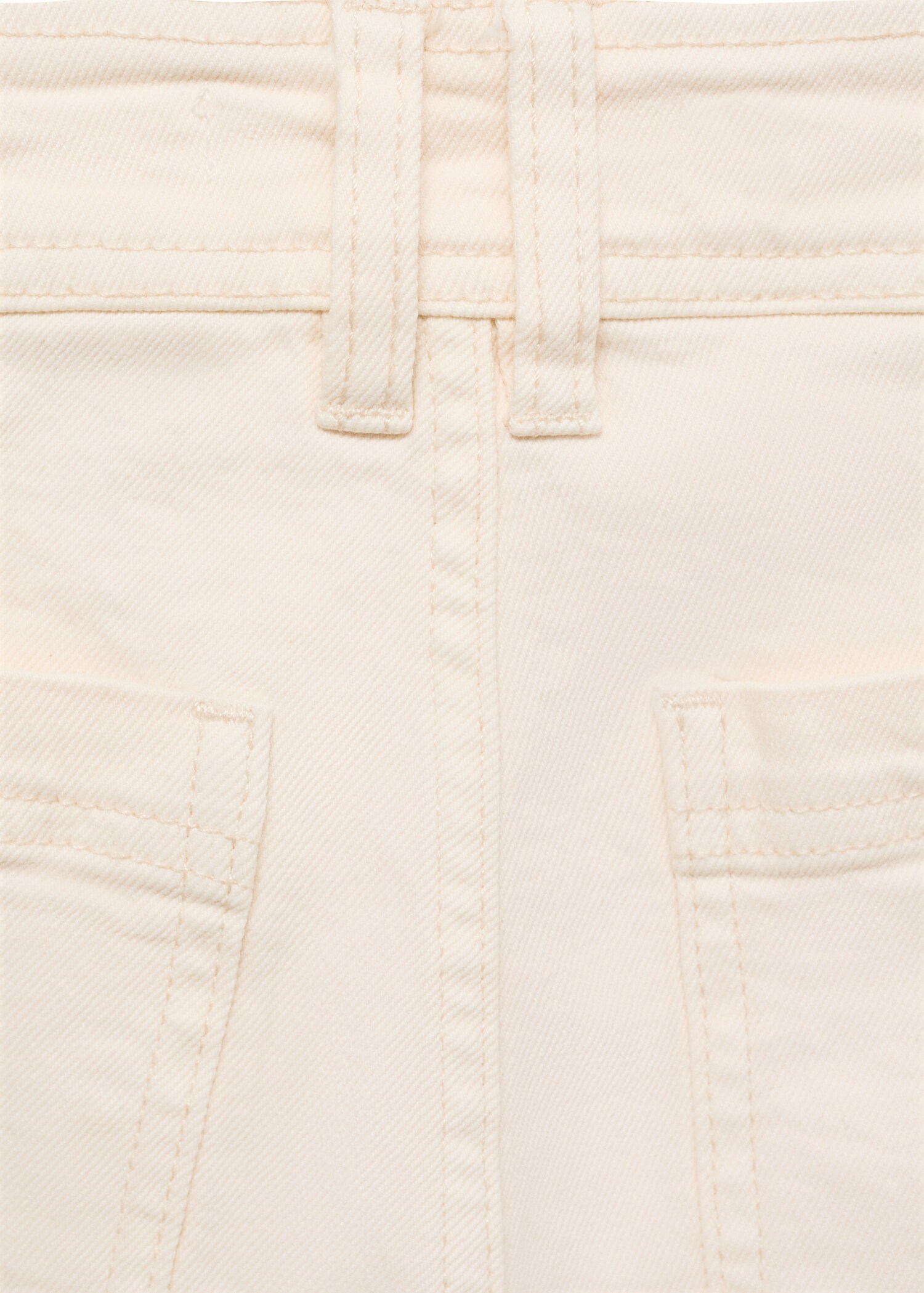 Jean style jupe-culotte Catherin taille haute - Détail de l'article 0