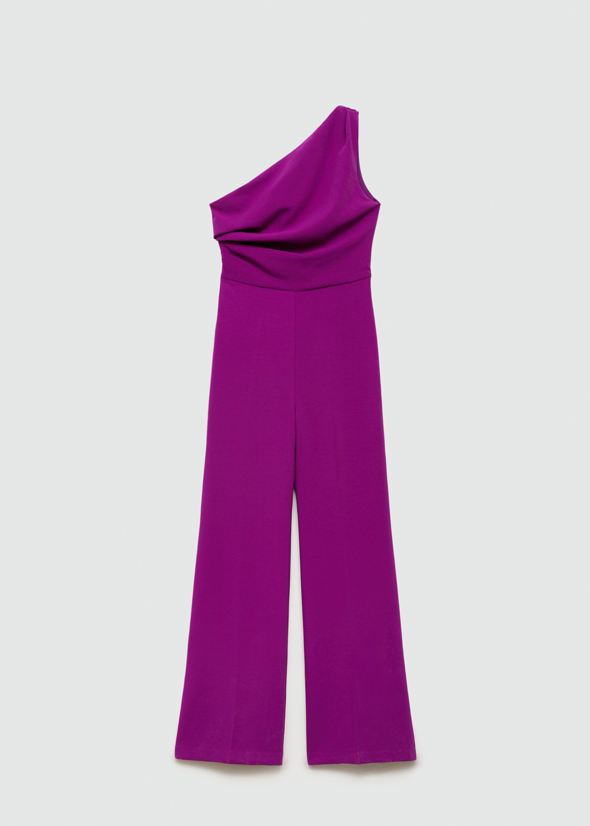 Asymmetrical jumpsuit with draped detail - Article without model