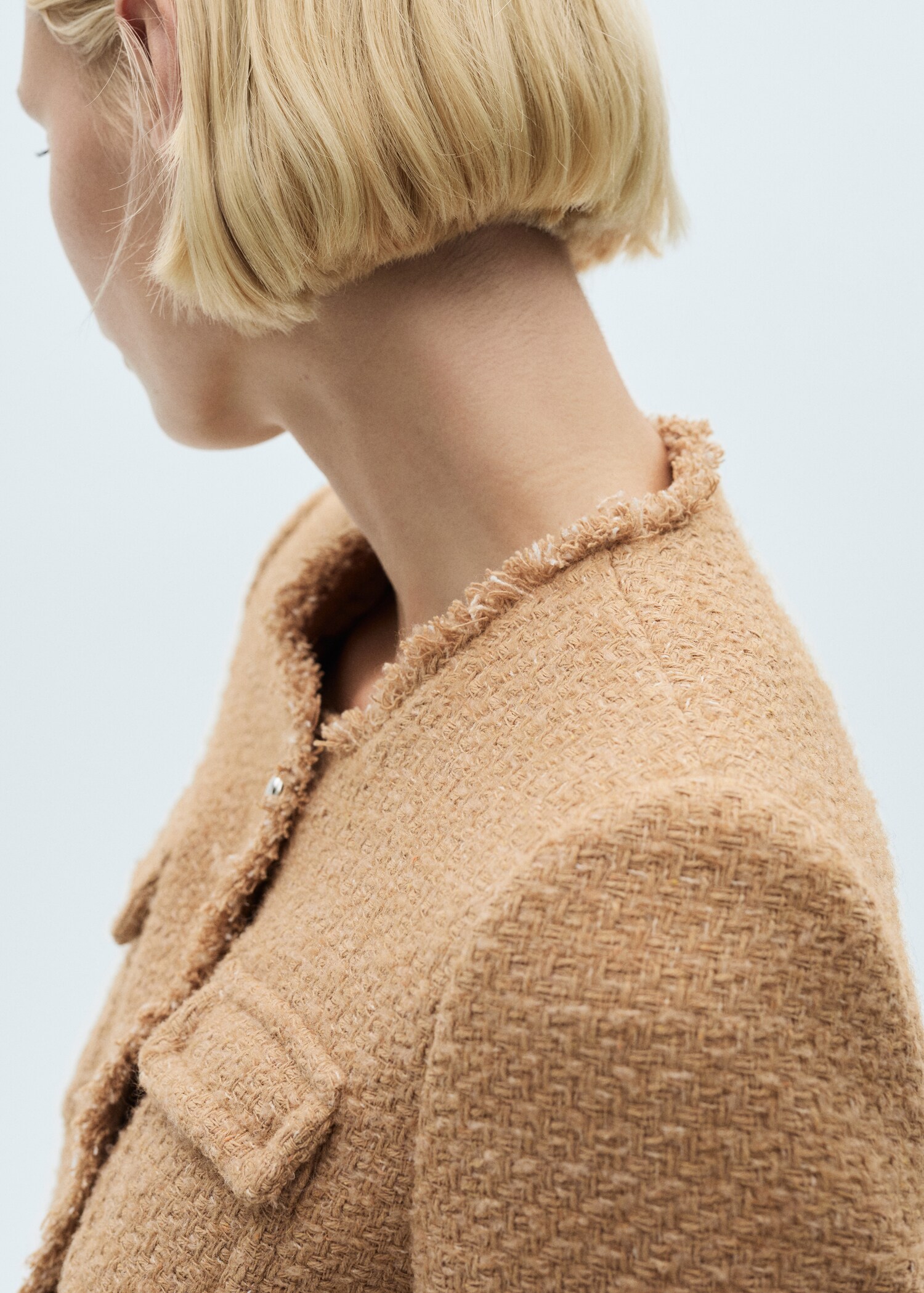 Veste en tweed à poches - Détail de l'article 1