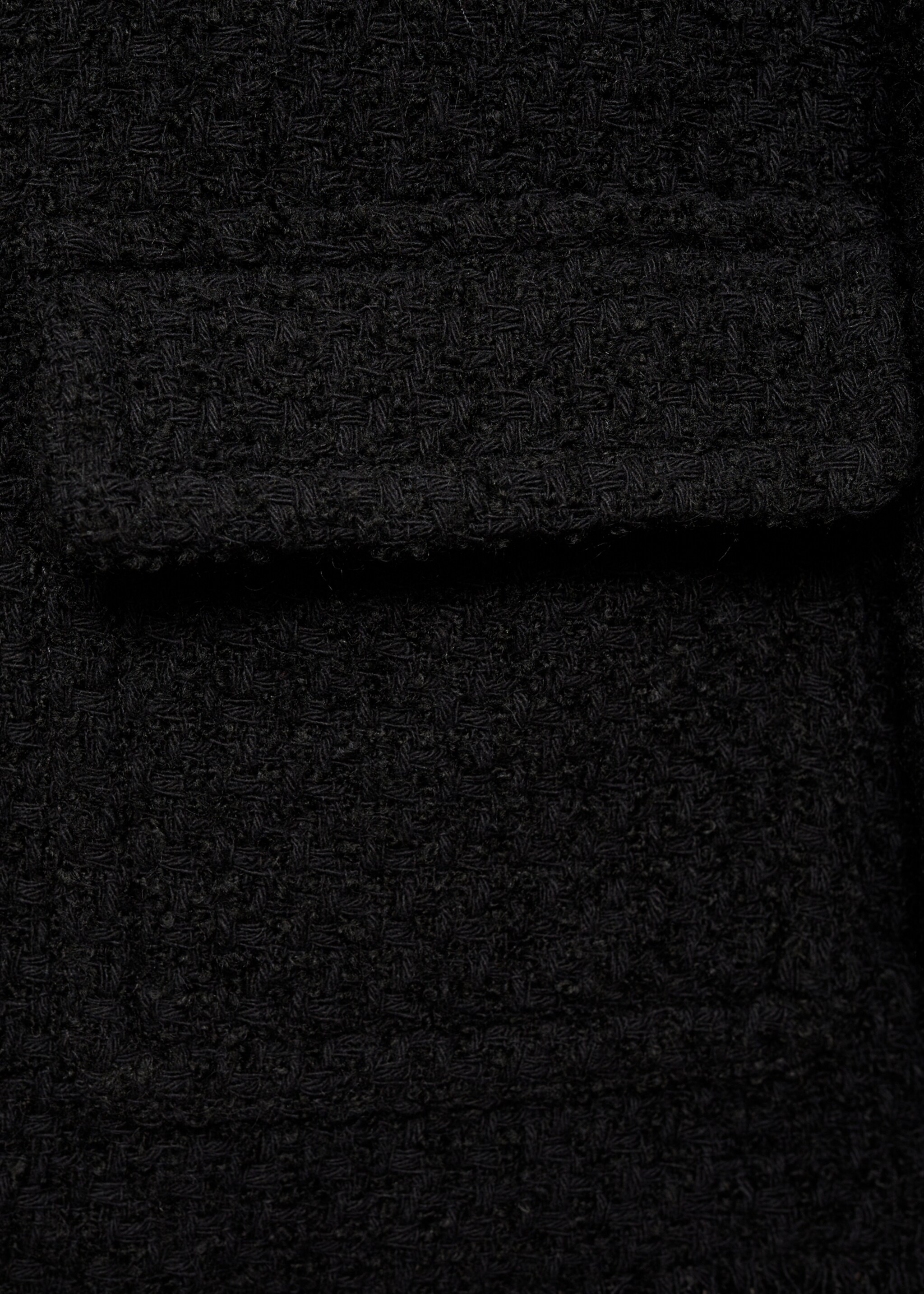 Chaqueta tweed bolsillos - Detalle del artículo 0