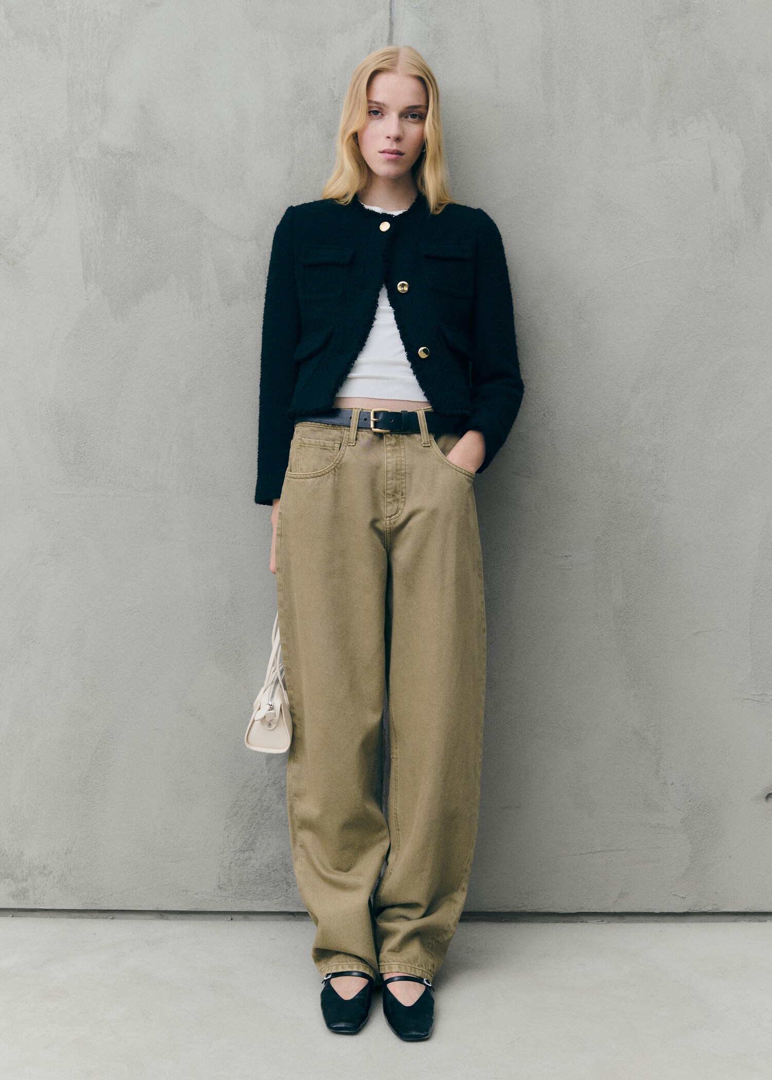 Veste en tweed à poches - Détail de l'article 7