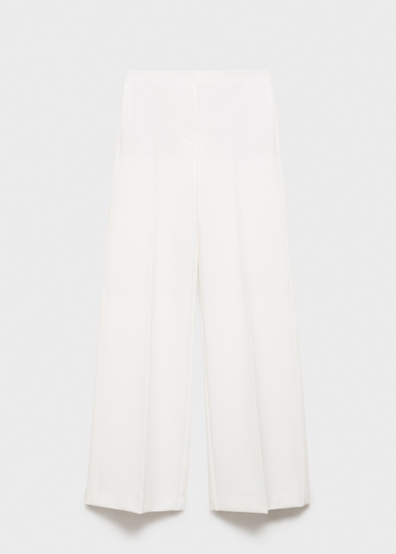Flowy straight-fit trousers - Article without model