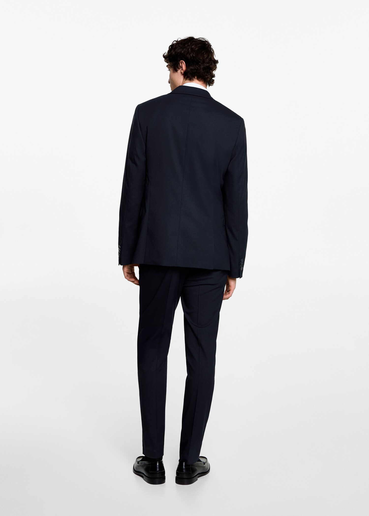 Slim-fit suit jacket - Reverse of the article