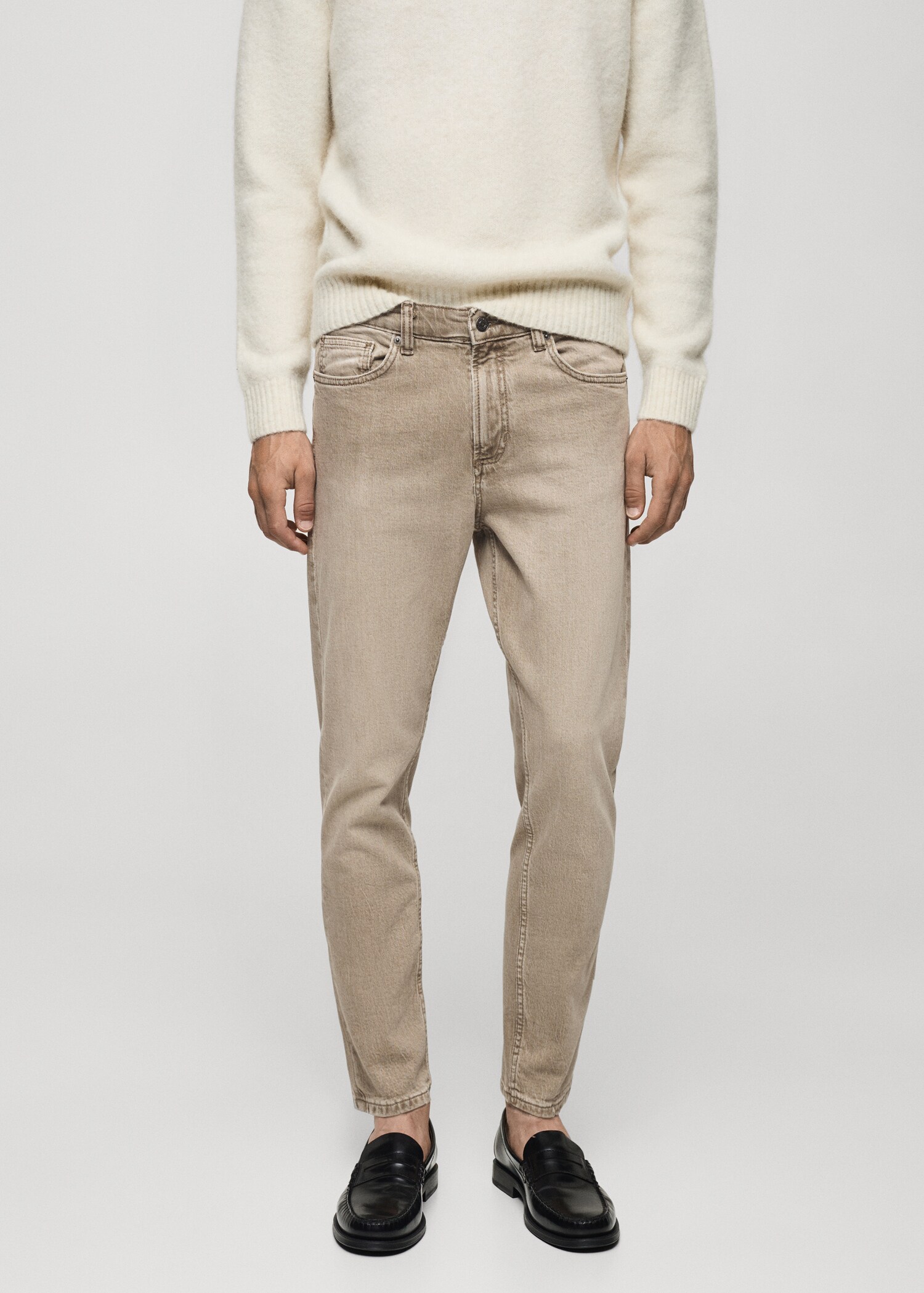 Jeans Ben tapered fit - Plano medio