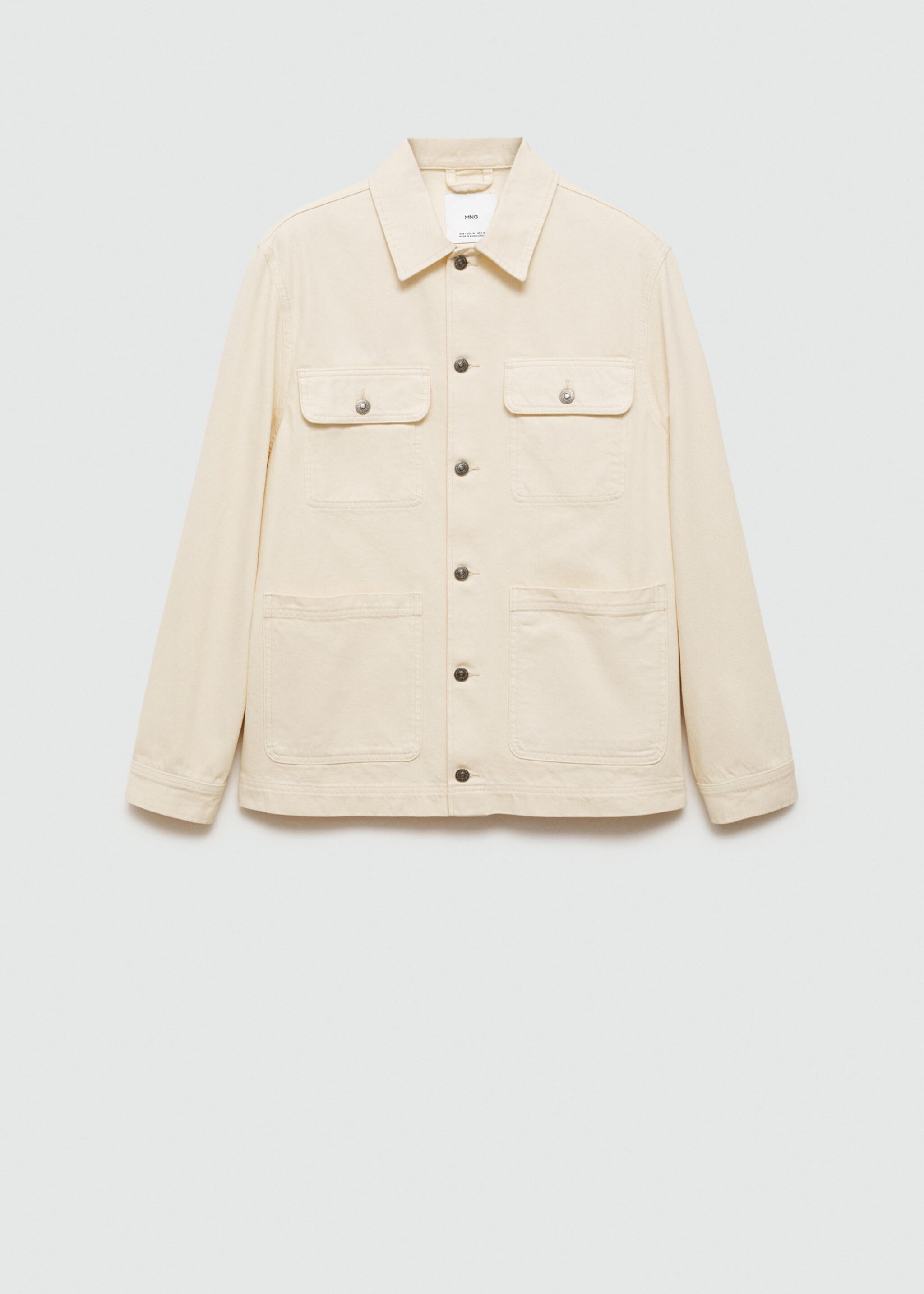 Sobrecamisa vaquera bolsillos - Artículo sin modelo