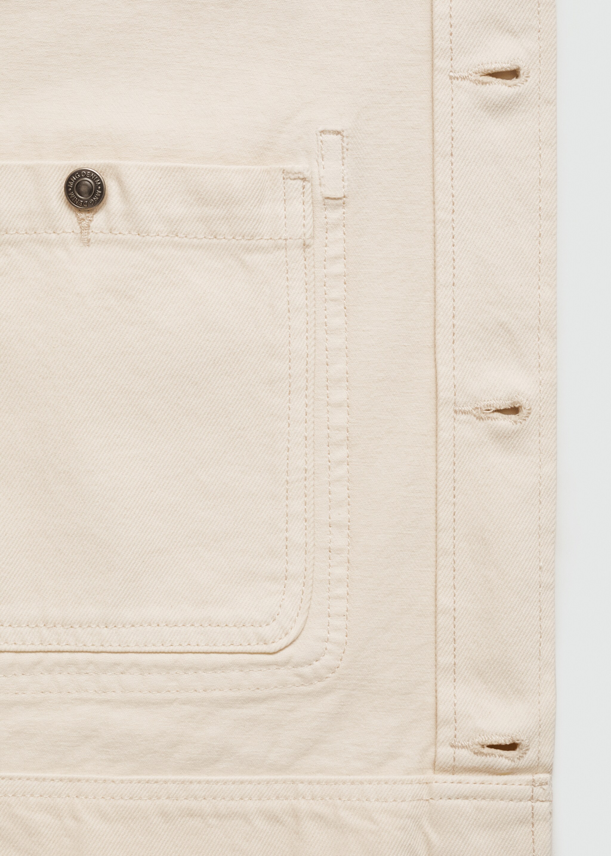 Sobrecamisa vaquera bolsillos - Detalle del artículo 0