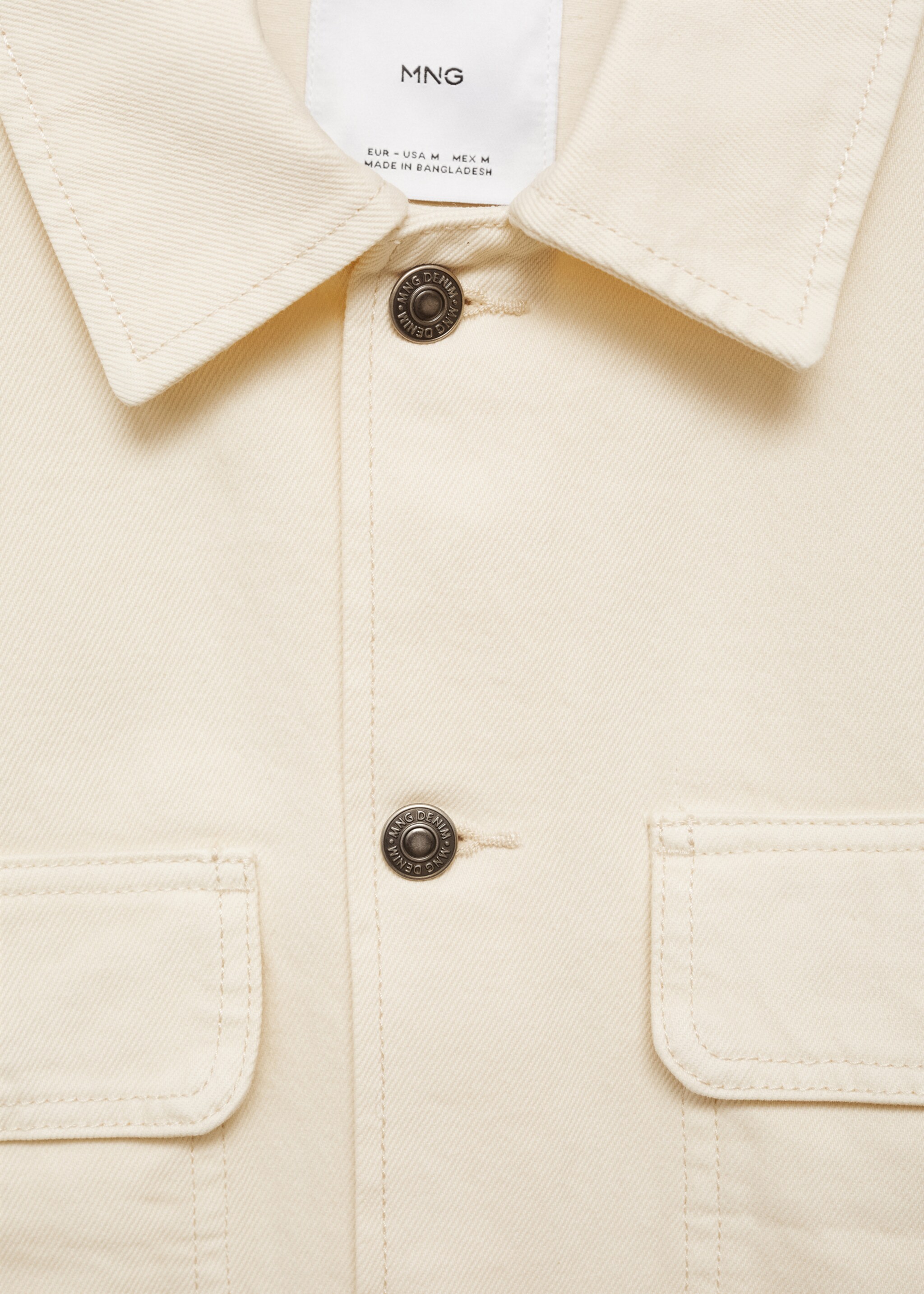 Sobrecamisa vaquera bolsillos - Detalle del artículo 8