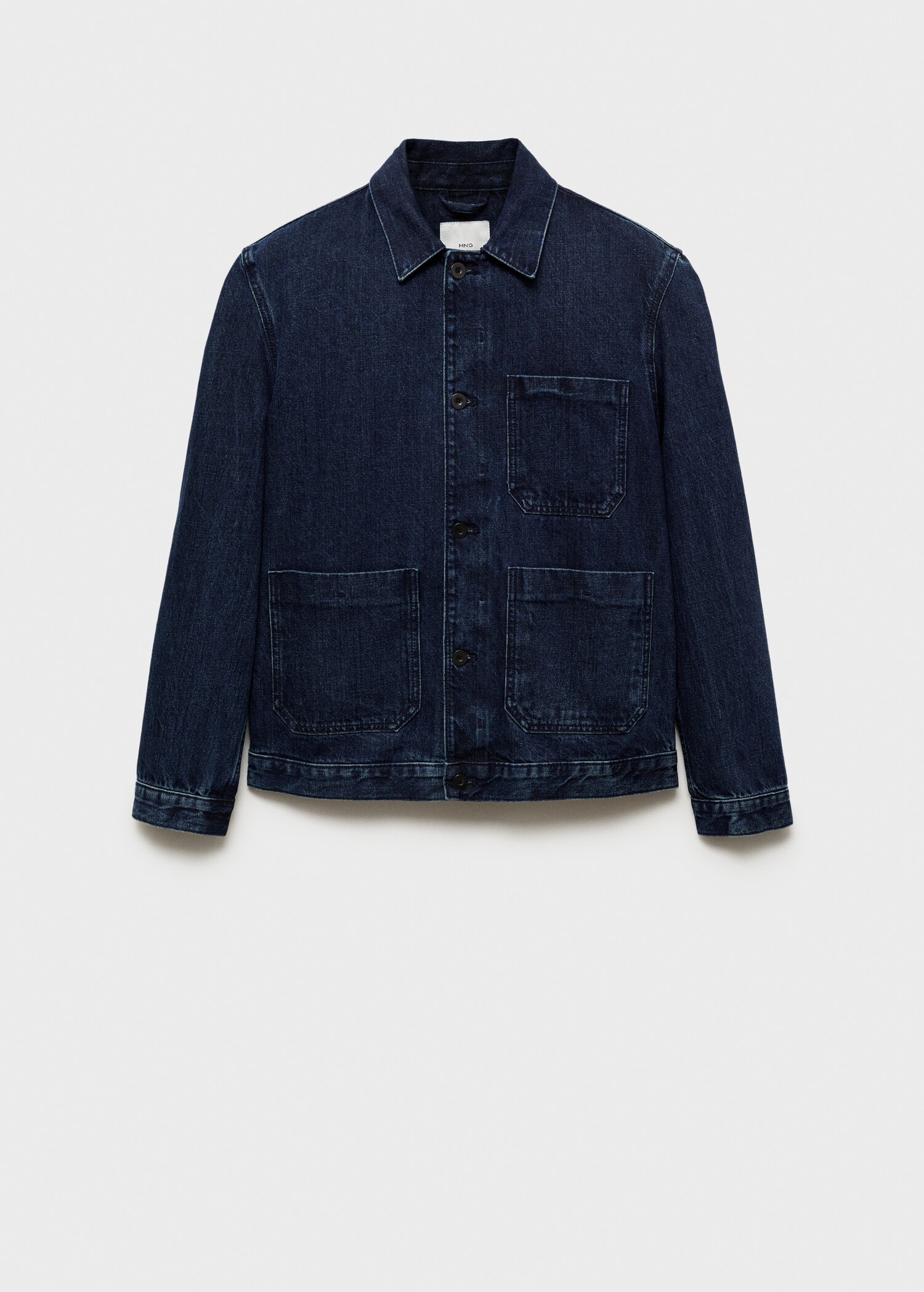 Pocketed denim jacket - Article without model