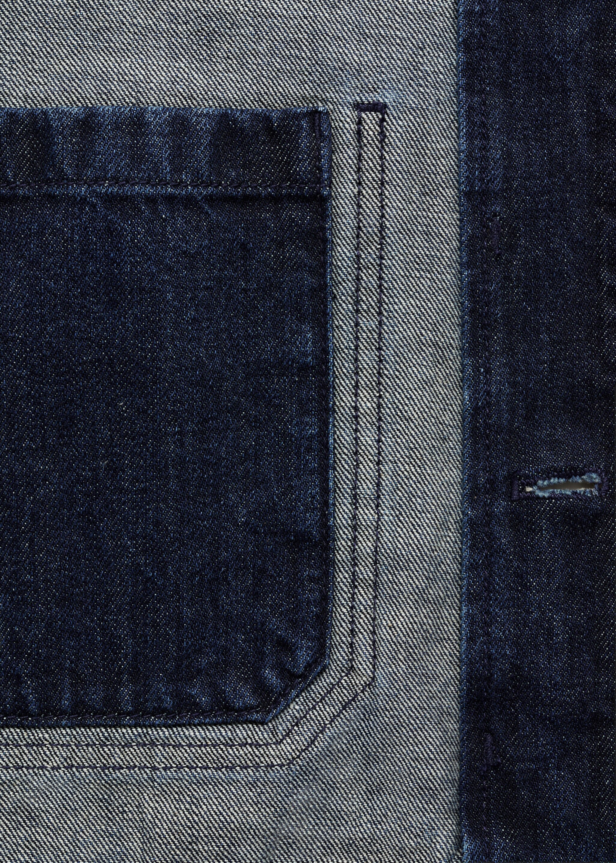 Blouson jean poches - Détail de l'article 0