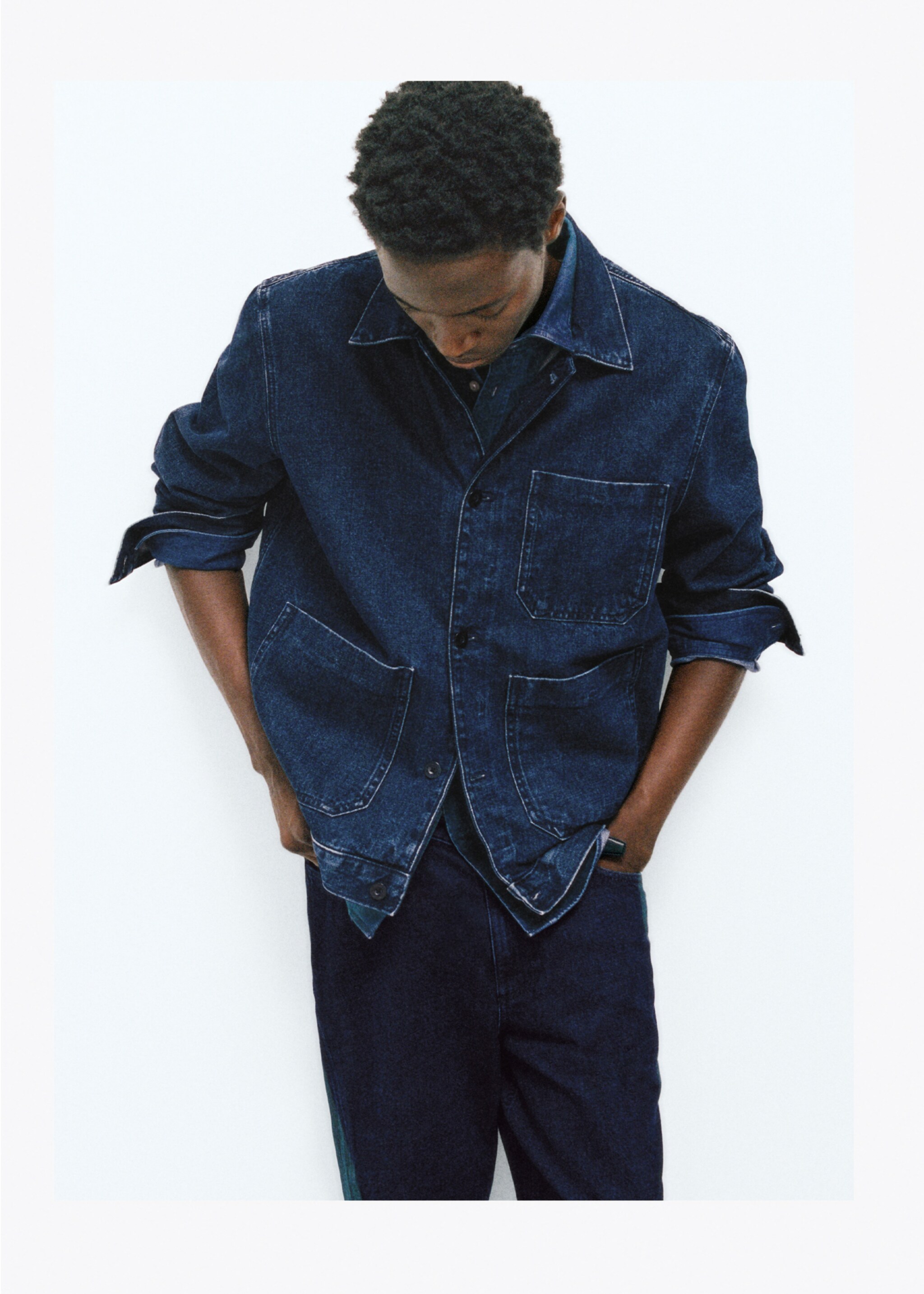 Blouson jean poches - Détail de l'article 3